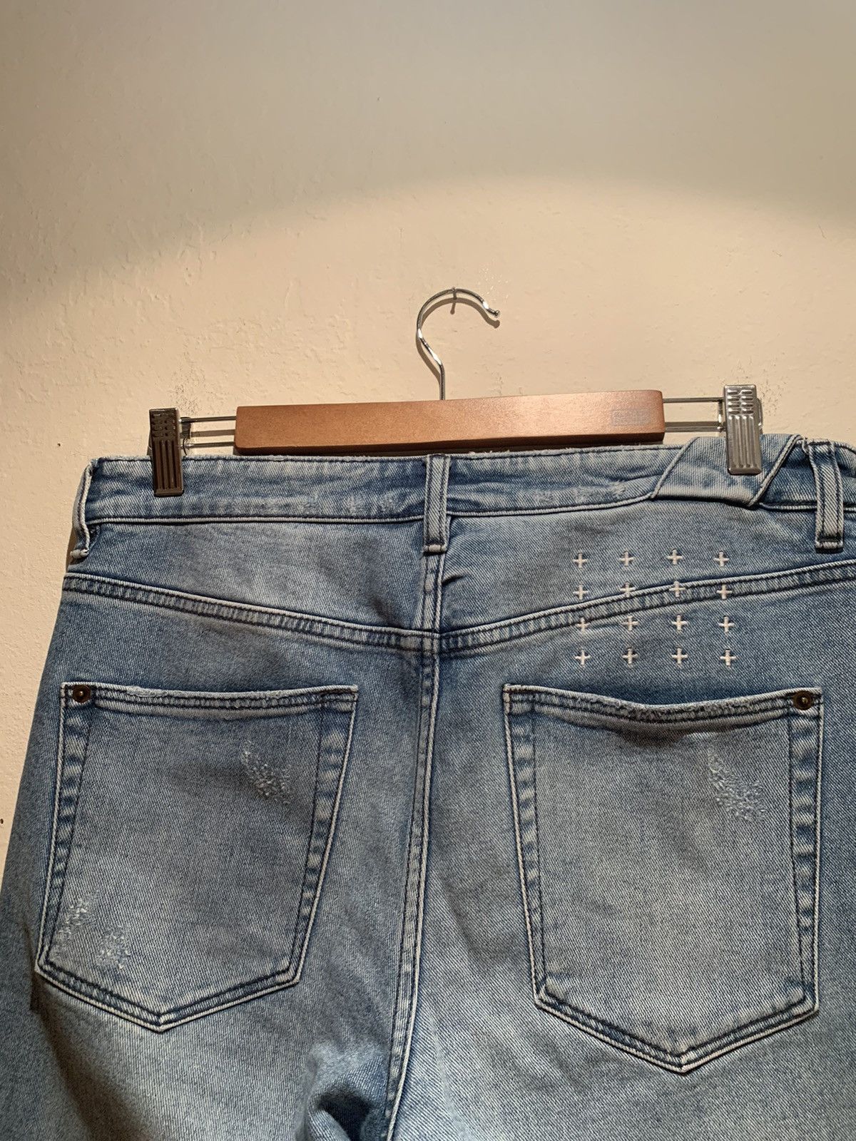 Ksubi *RARE* Ksubi Distressed Denim Jeans - Size 32 Size US 32 / EU 48 - 4 Thumbnail