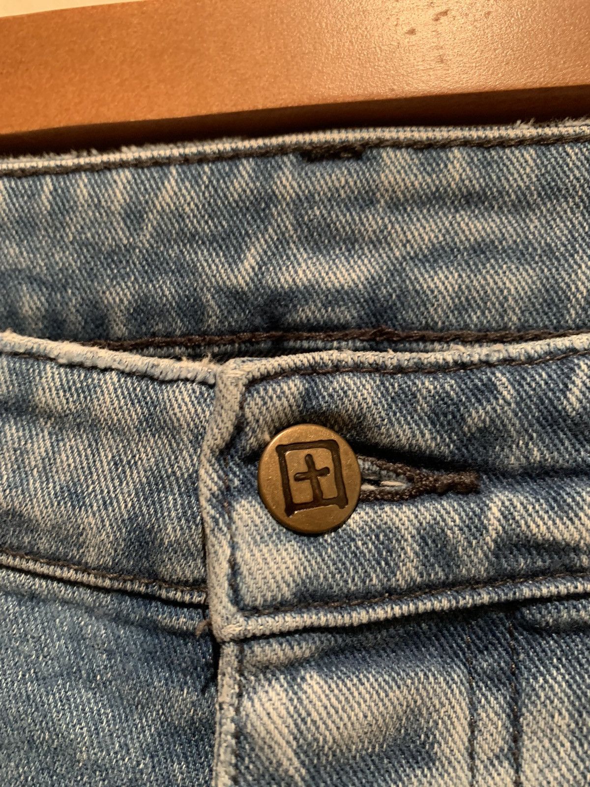 Ksubi *RARE* Ksubi Distressed Denim Jeans - Size 32 Size US 32 / EU 48 - 8 Thumbnail