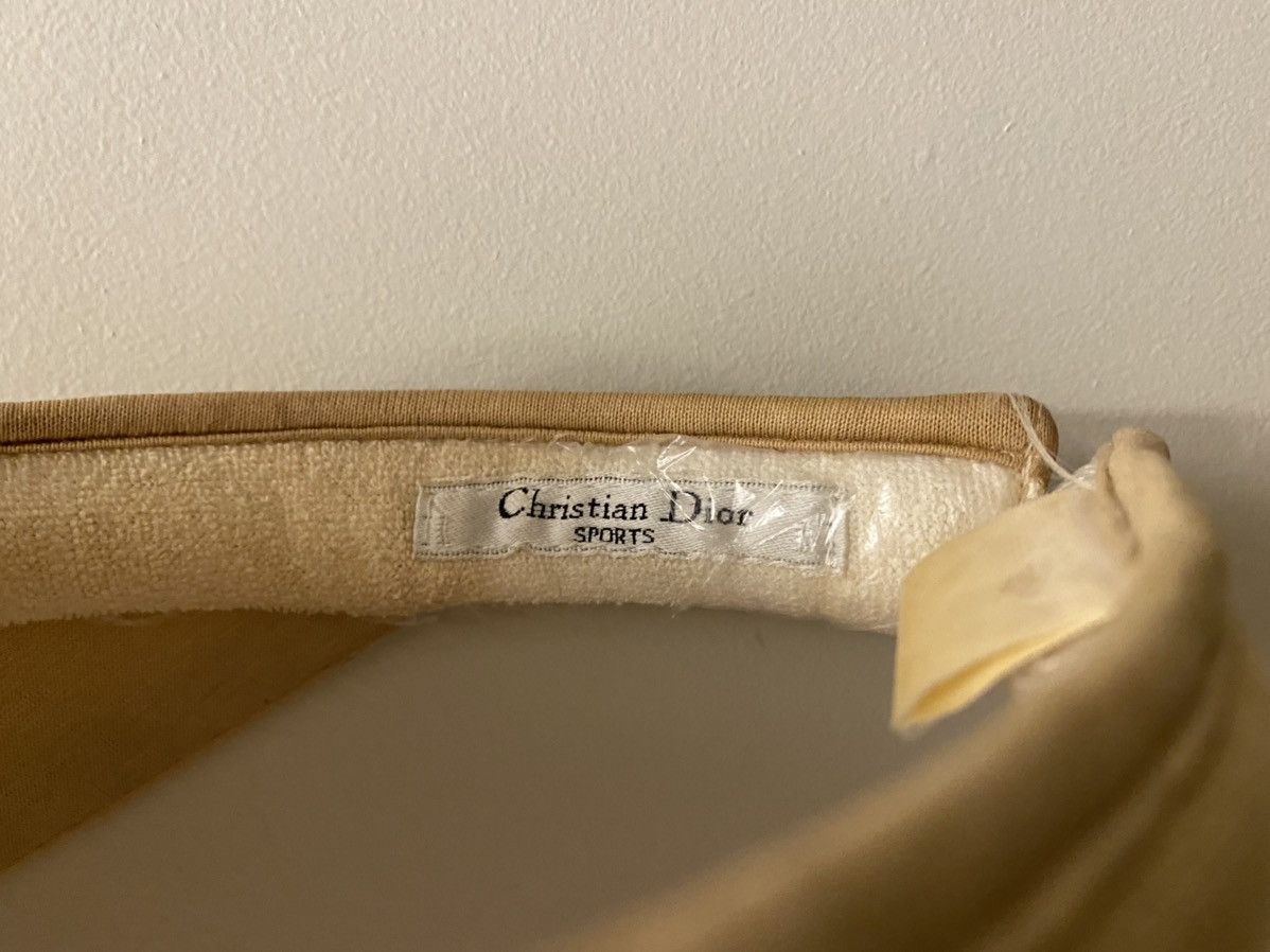 Christian Dior Monsieur × Dior × Vintage VINTAGE CHRISTIAN DIOR VISOR Size ONE SIZE - 2 Thumbnail