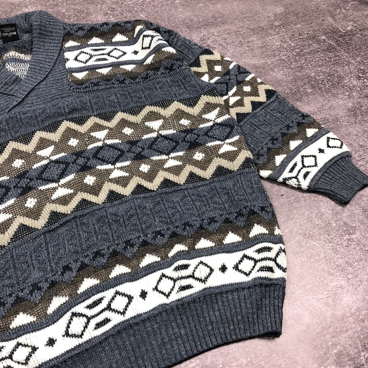 C&A Vintage C&A Acrylic knitted Sweater Size US XL / EU 56 / 4 - 9 Thumbnail