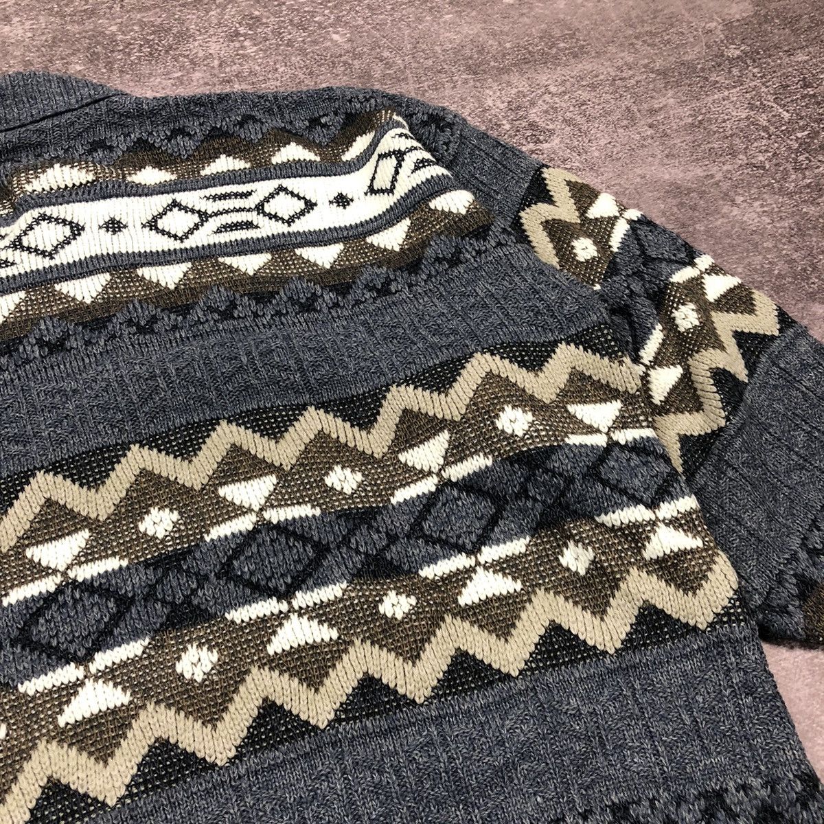 C&A Vintage C&A Acrylic knitted Sweater Size US XL / EU 56 / 4 - 12 Thumbnail