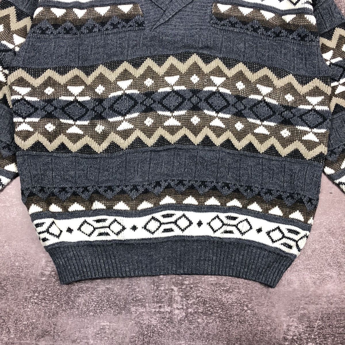 C&A Vintage C&A Acrylic knitted Sweater Size US XL / EU 56 / 4 - 3 Thumbnail