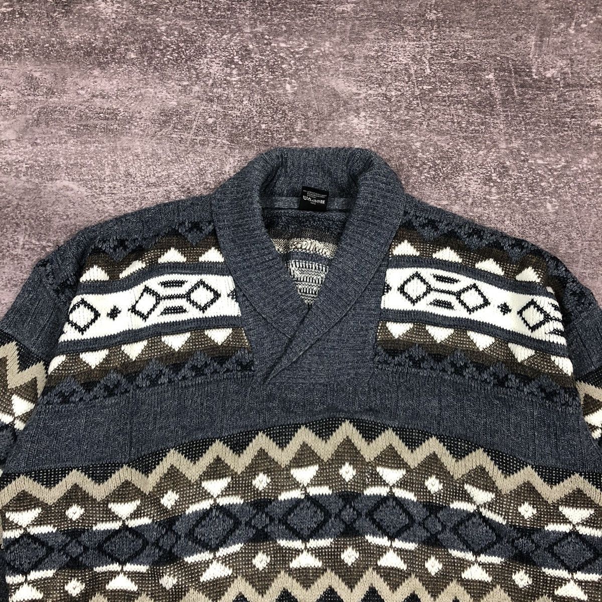 C&A Vintage C&A Acrylic knitted Sweater Size US XL / EU 56 / 4 - 2 Thumbnail