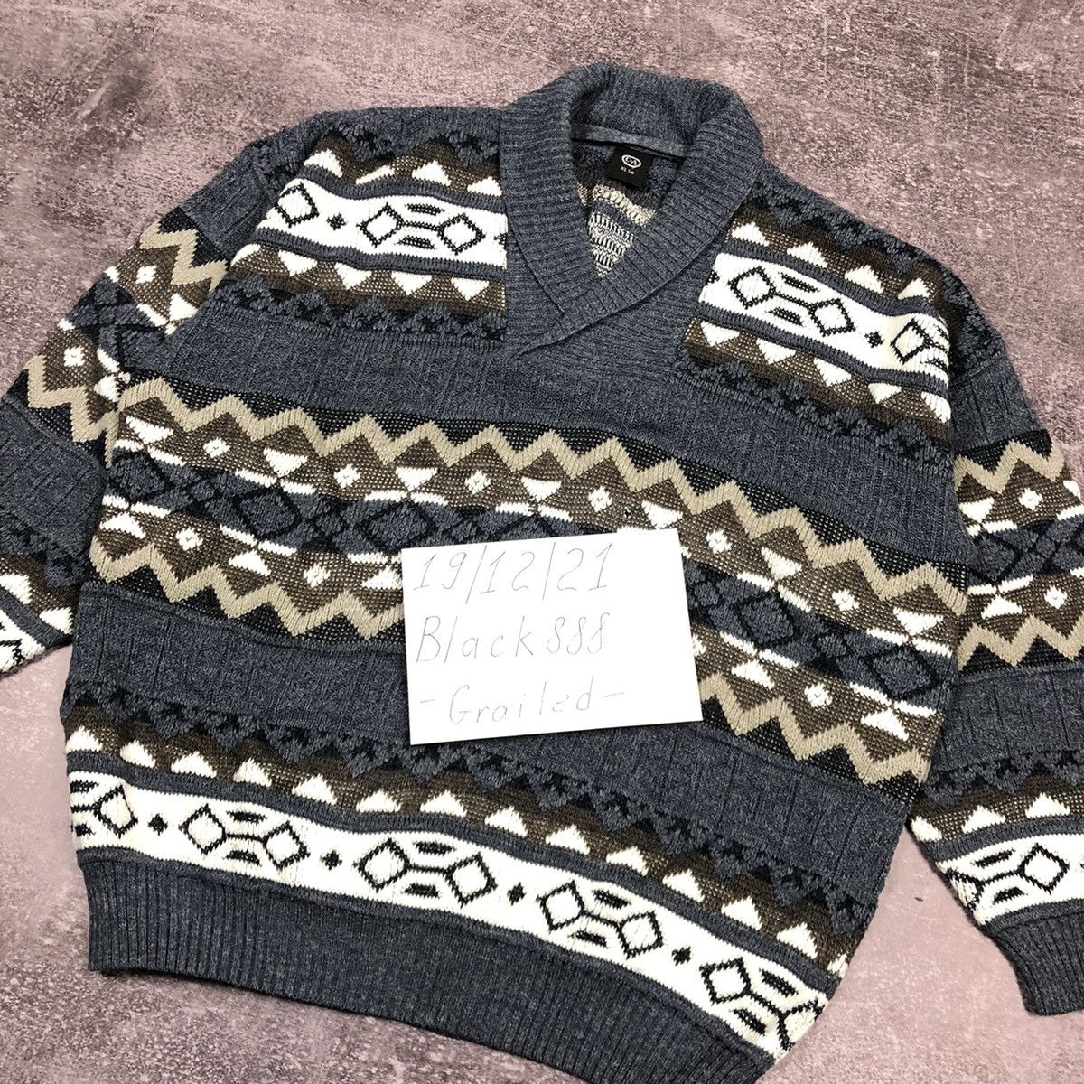 C&A Vintage C&A Acrylic knitted Sweater Size US XL / EU 56 / 4 - 16 Thumbnail