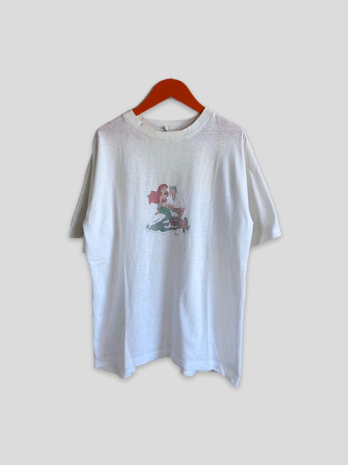 Disney 80’s VINTAGE DISNEY THE LITTLE MERMAID ARIEL MOVIE TEE SHIRT Size US M / EU 48-50 / 2 - 1 Thumbnail