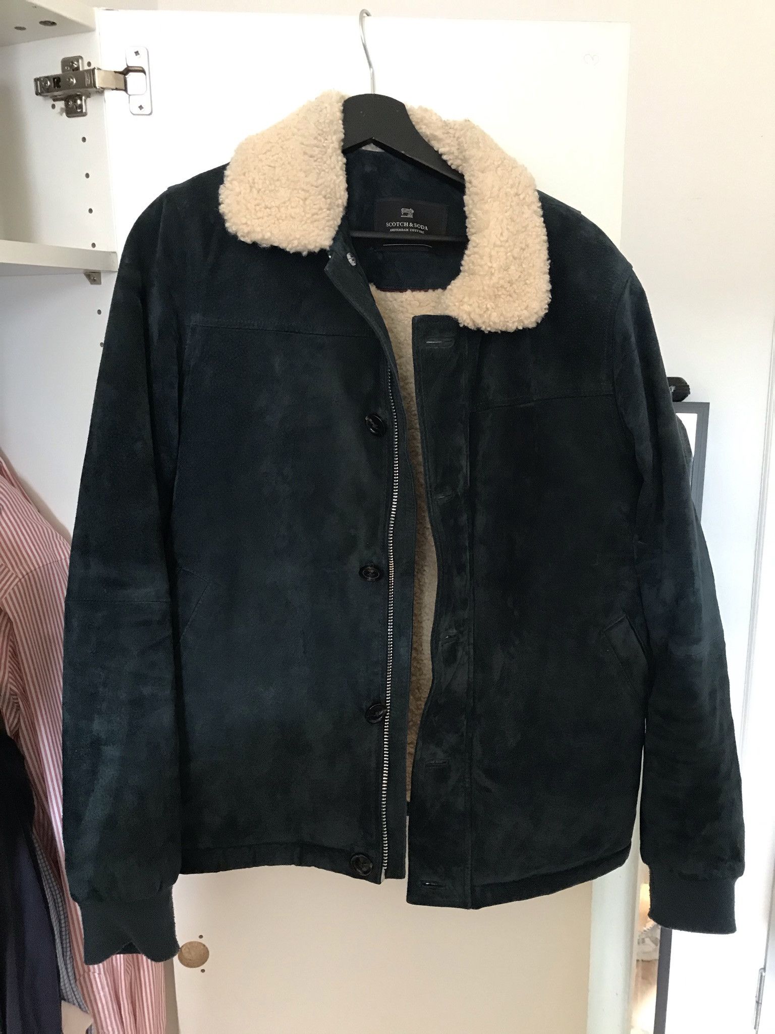 Scotch Soda Sherpa Lined Jacket Grailed