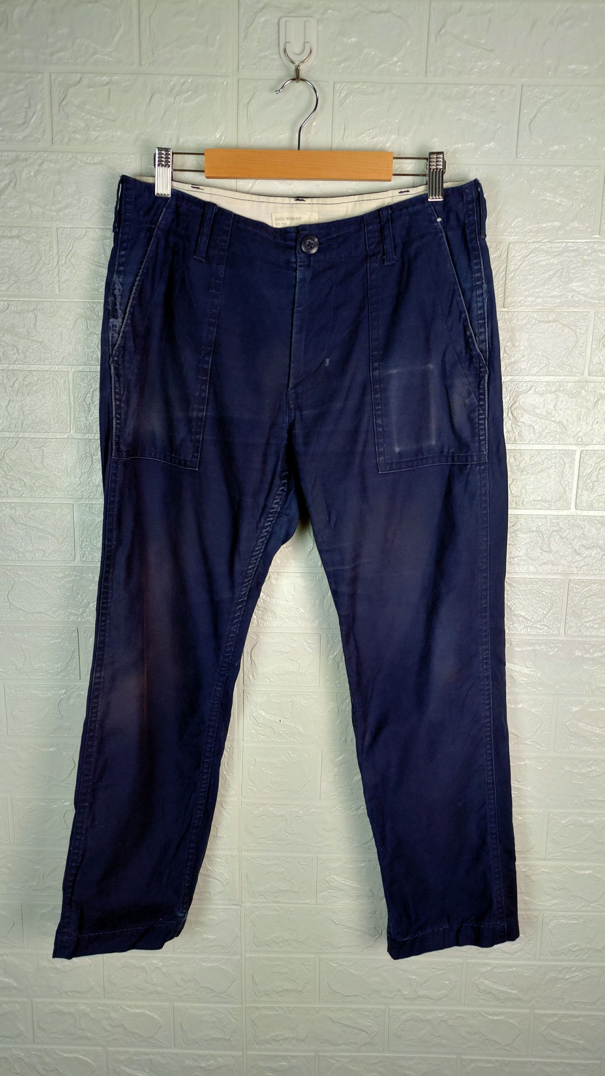 💥VINTAGE💥Japanese Brand Back Number Casual Pants #1132