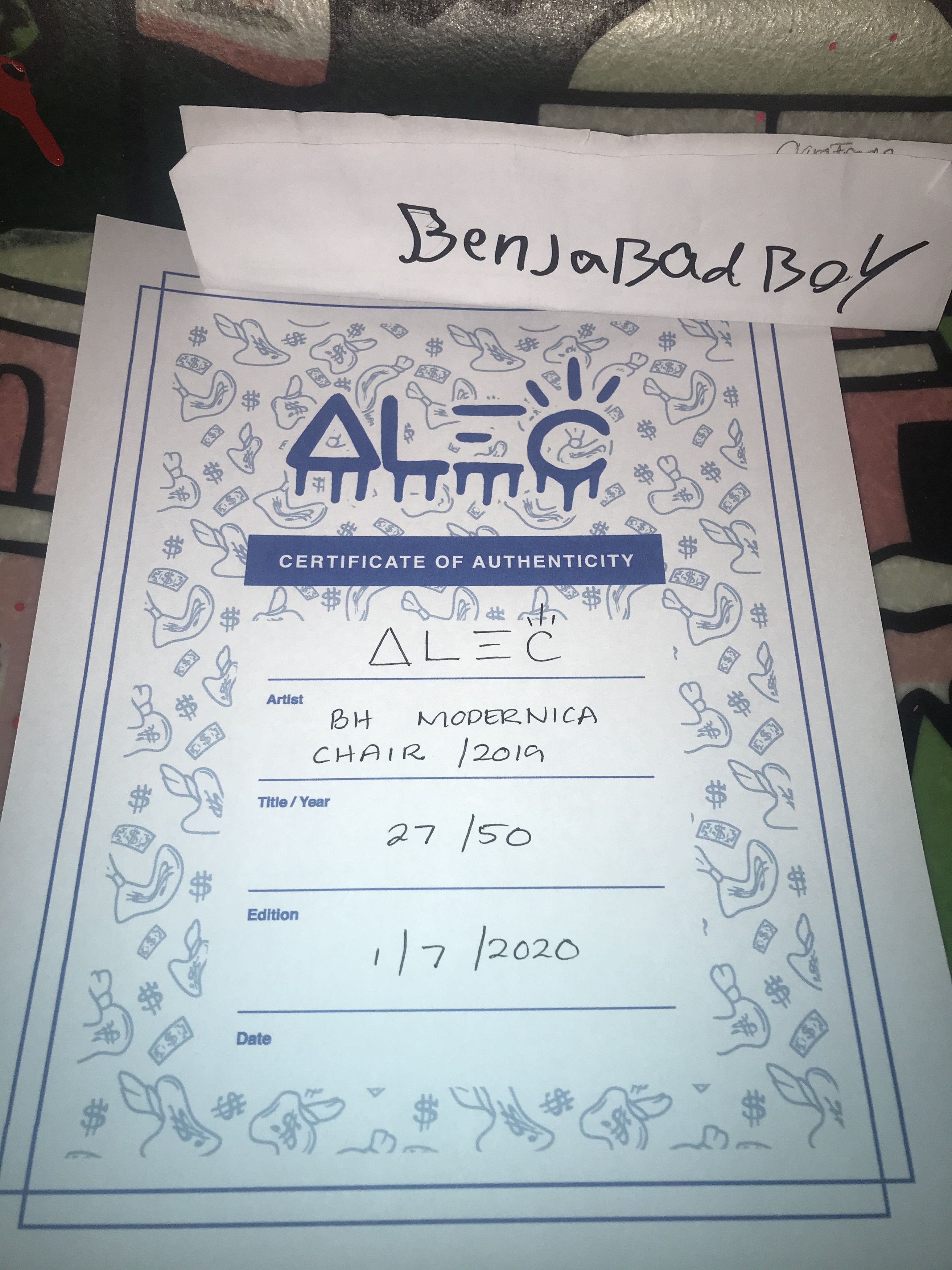 Alec Monopoly Alec Monopoly BH Modernica Chair, 2019 Size ONE SIZE - 6 Thumbnail