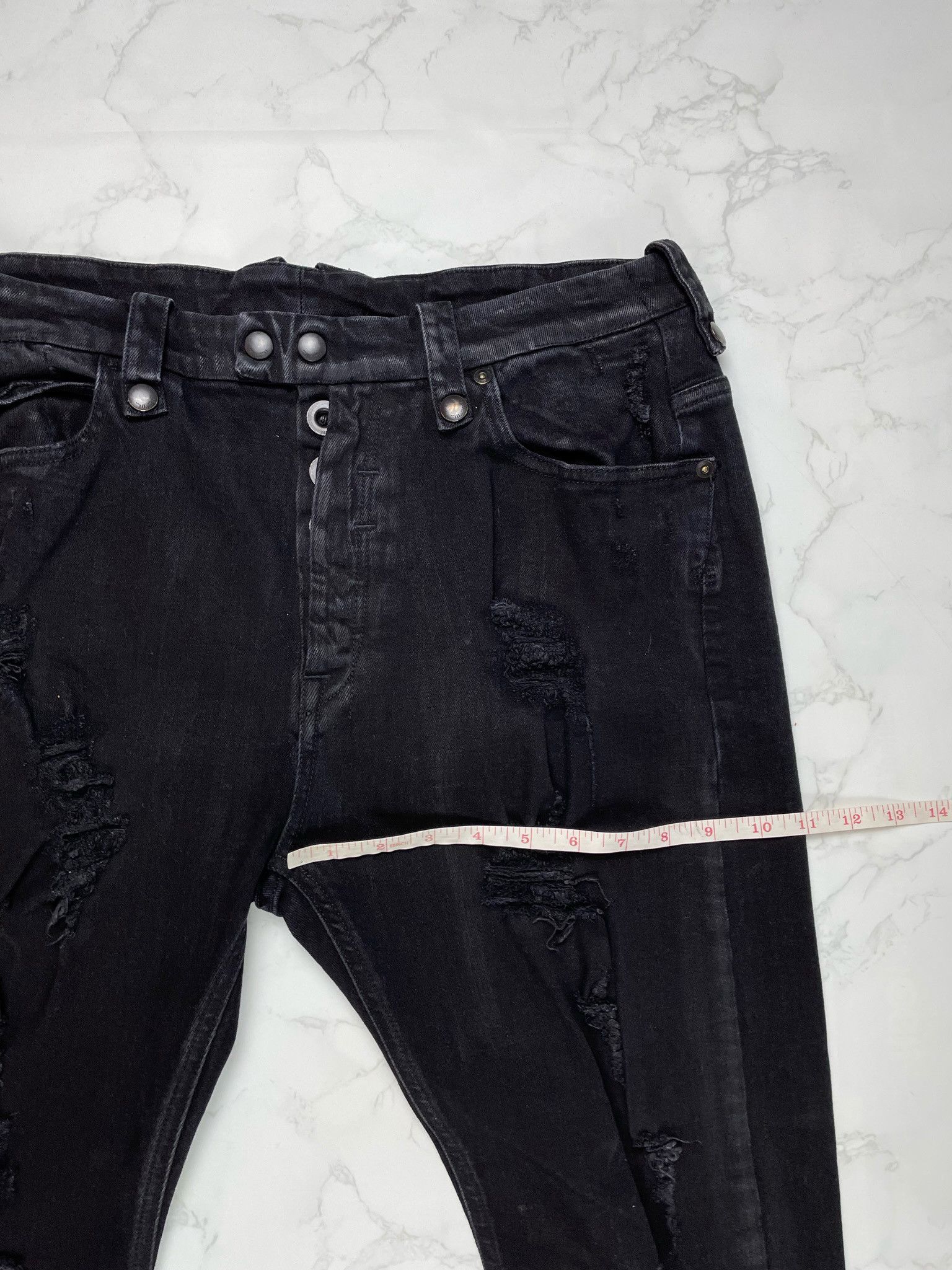 Ben Taverniti Unravel Project LOWEST PRICE Unravel Project Distoyed Skinny Jeans Size US 32 / EU 48 - 3 Thumbnail