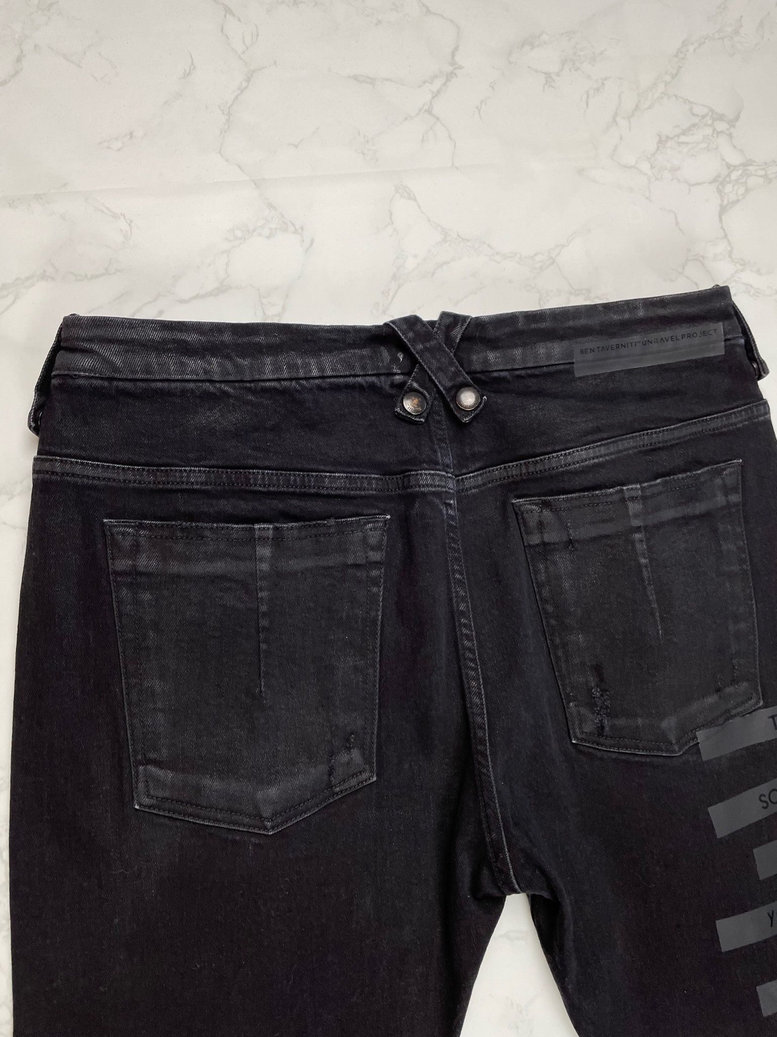 Ben Taverniti Unravel Project LOWEST PRICE Unravel Project Distoyed Skinny Jeans Size US 32 / EU 48 - 14 Thumbnail