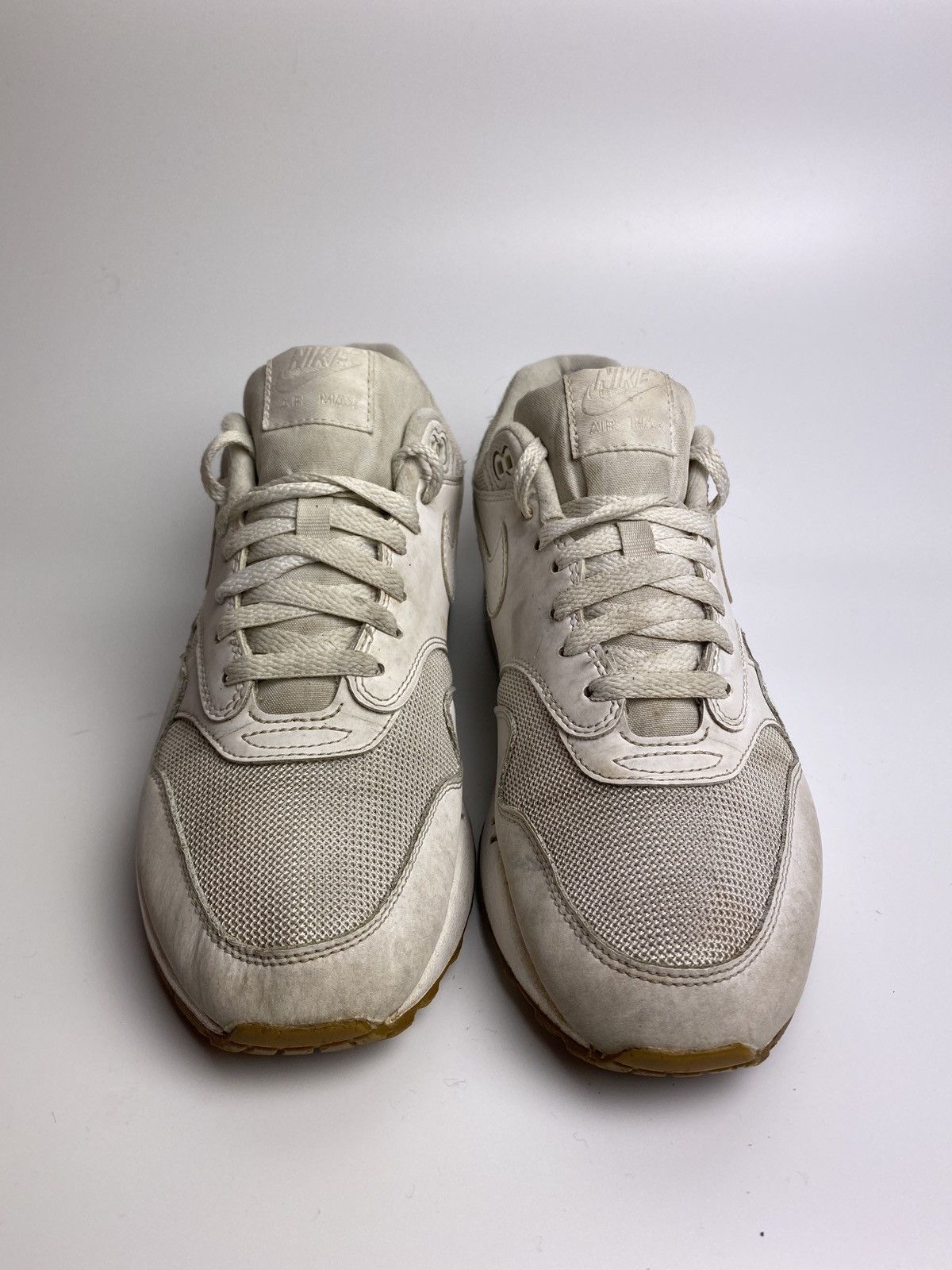 Nike Nike Air Max 1 White Gum 2018 dunk Jordan +nsw tee Size US 9 / EU 42 - 4 Thumbnail