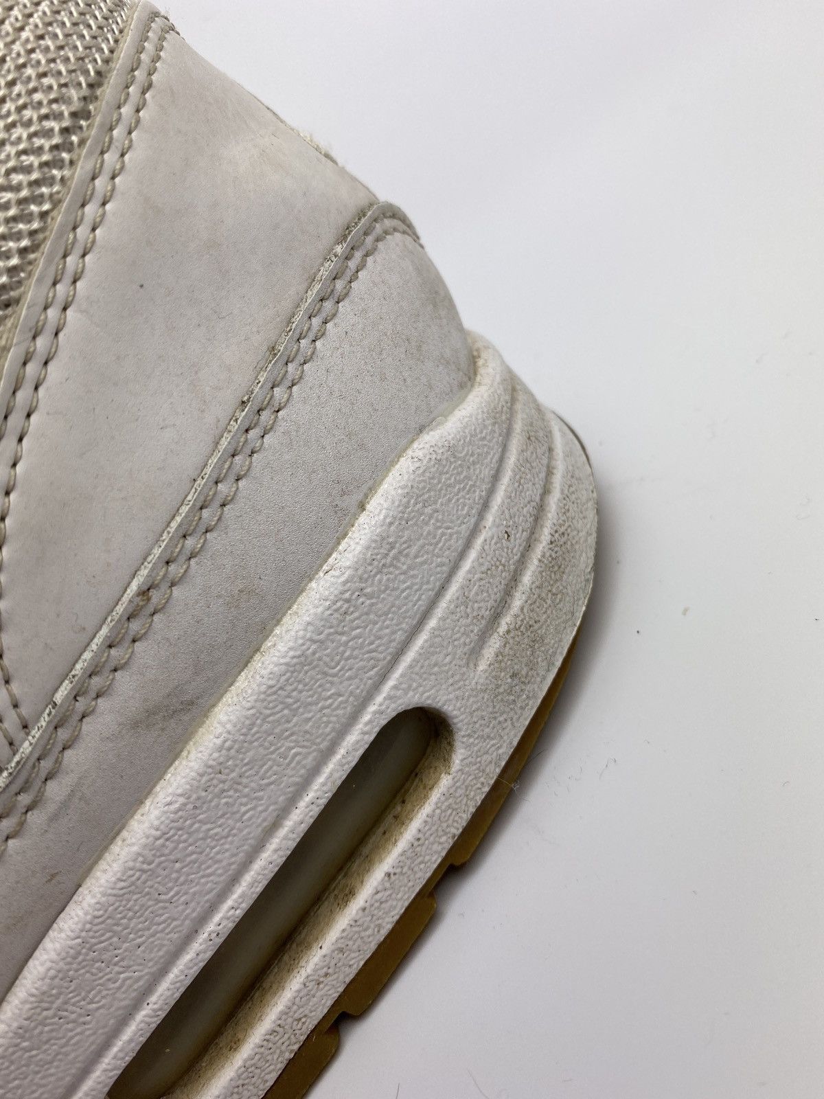 Nike Nike Air Max 1 White Gum 2018 dunk Jordan +nsw tee Size US 9 / EU 42 - 13 Thumbnail