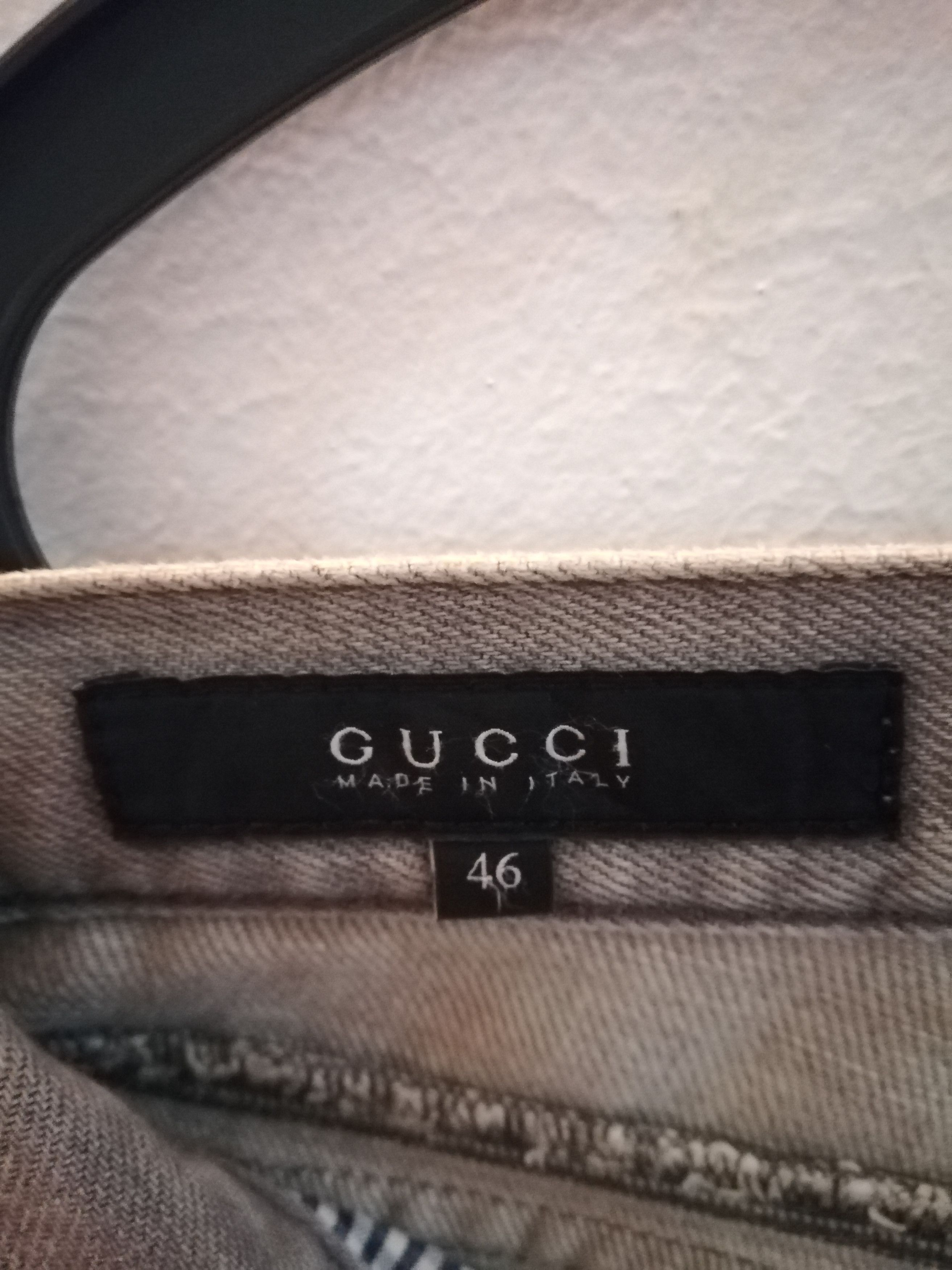 Designer Gucci S2006 Distressed Denim Italy Made Size US 29 - 5 Thumbnail