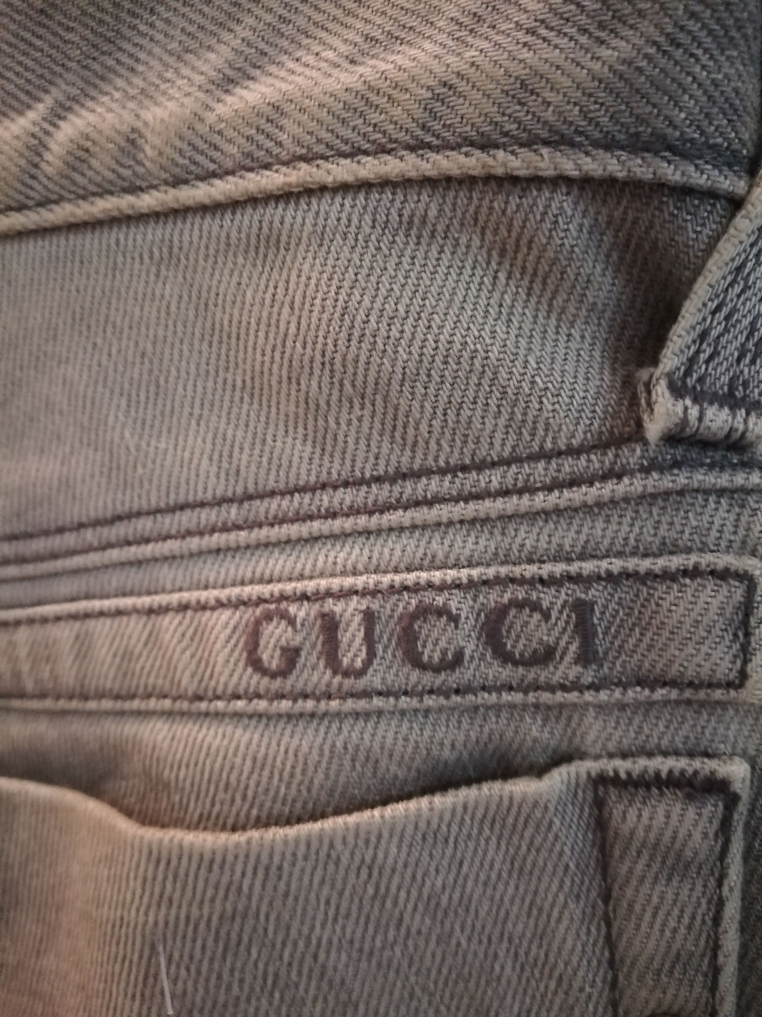 Designer Gucci S2006 Distressed Denim Italy Made Size US 29 - 9 Thumbnail
