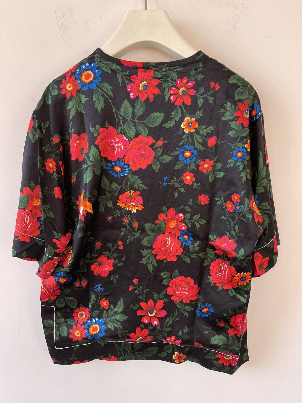 Celine Céline by Phoebe Philo Floral Print Silk Blouse Size 40 Size US M / EU 48-50 / 2 - 2 Thumbnail