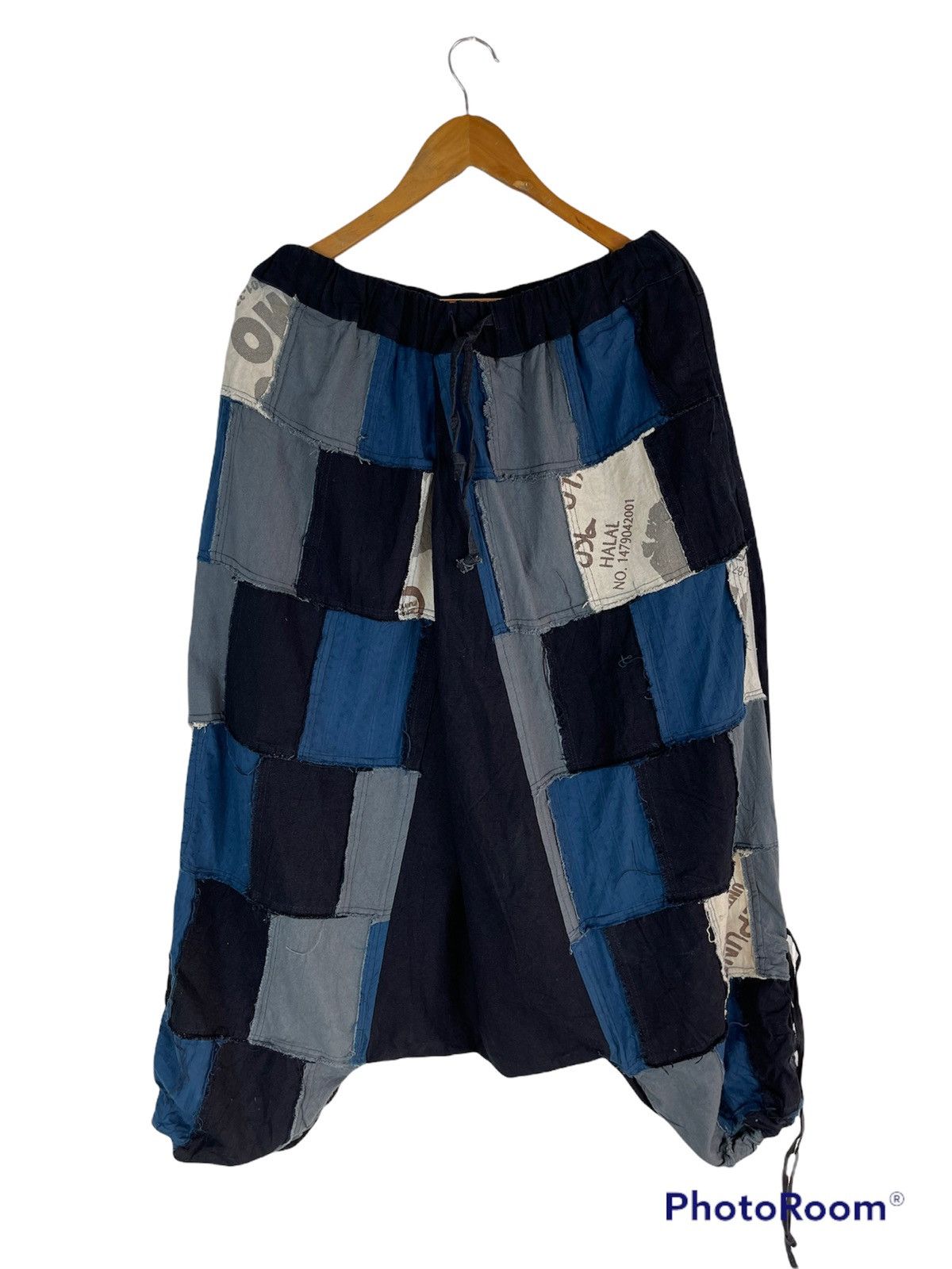 Japanese Brand × Vintage ❌SUMMER SALE❌Vintage Patchworks Baggy Pants Japanese Indigo Size US 32 / EU 48 - 2 Thumbnail