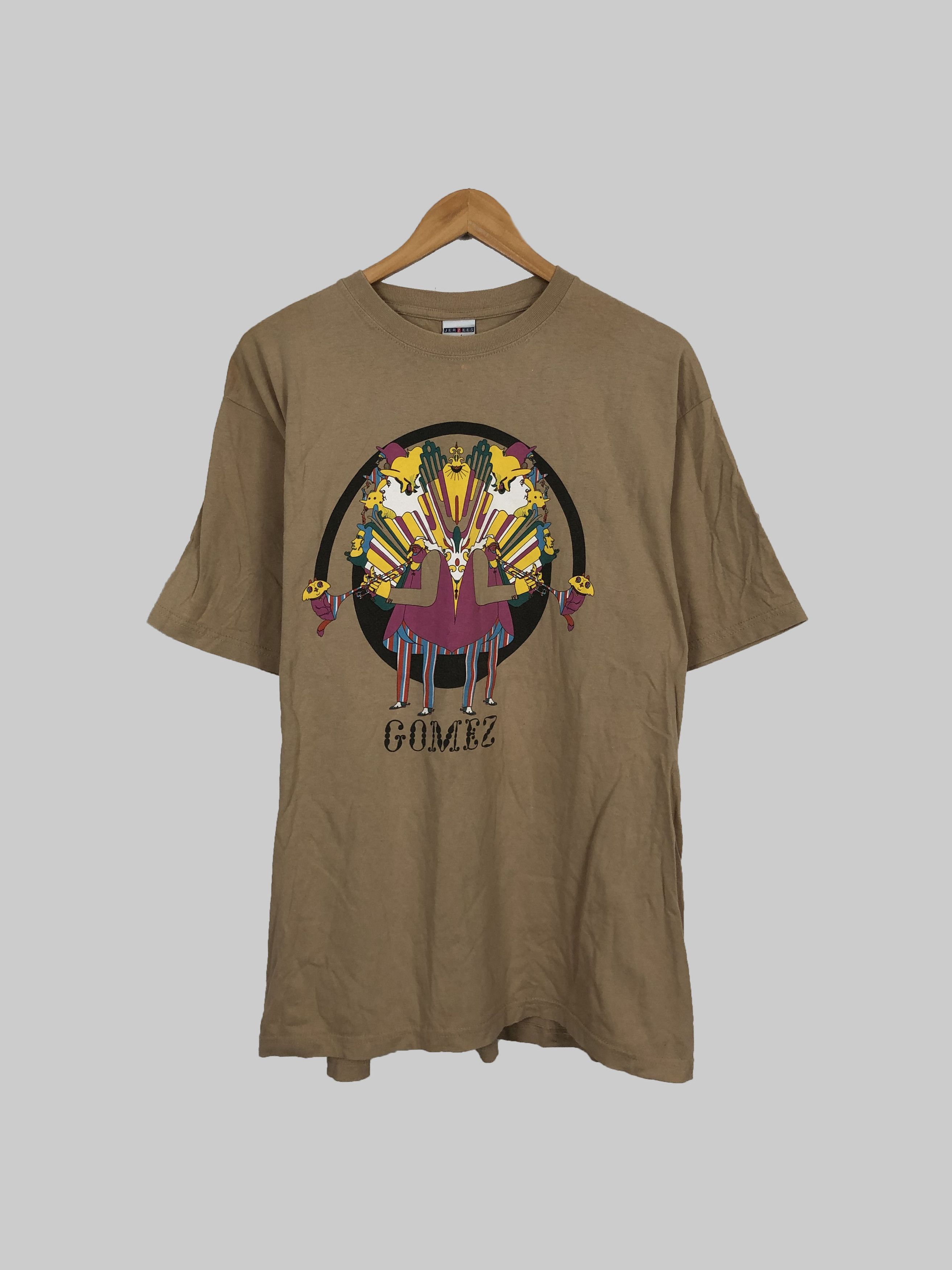 Band Tees Vintage 2004 Gomez British Indie Band (Sonic Youth) Size US M / EU 48-50 / 2 - 1 Thumbnail