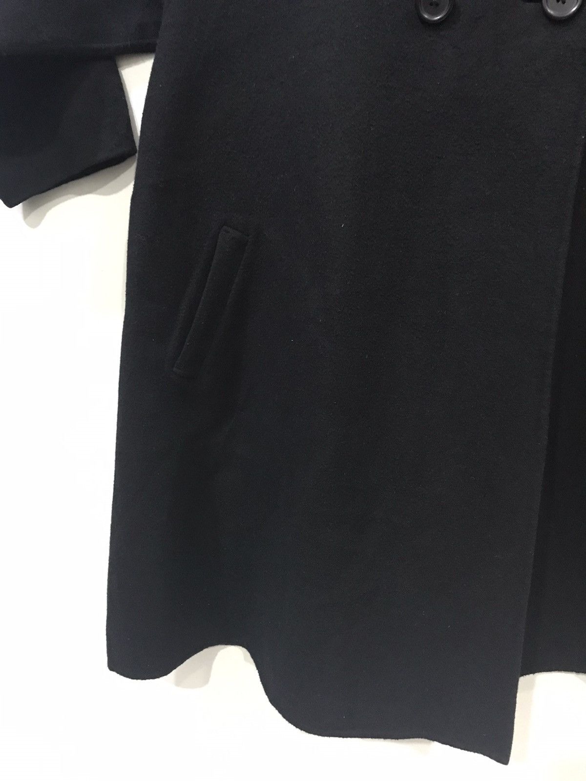 Designer × Hiroko Koshino Homme × Japanese Brand UNISEX !!! Double Breast HIROKO KOSHINO Oversize Coat Size US L / EU 52-54 / 3 - 6 Thumbnail
