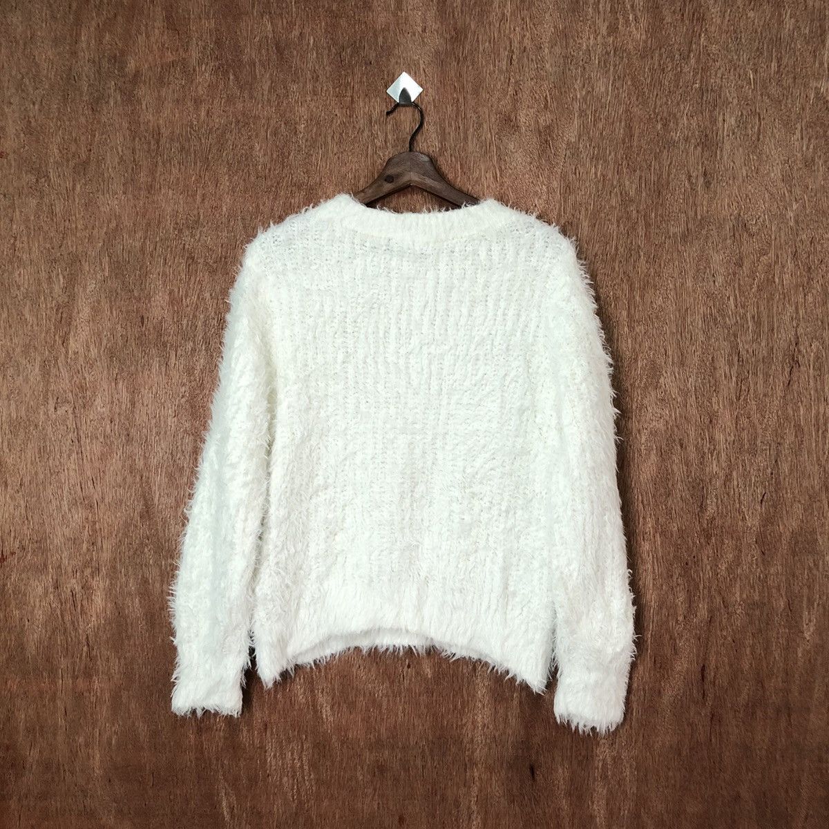 Homespun Knitwear × Japanese Brand As Know As Pinky Shag Shaggy Fur Mohair Knitwear #6456 Size US M / EU 48-50 / 2 - 6 Thumbnail