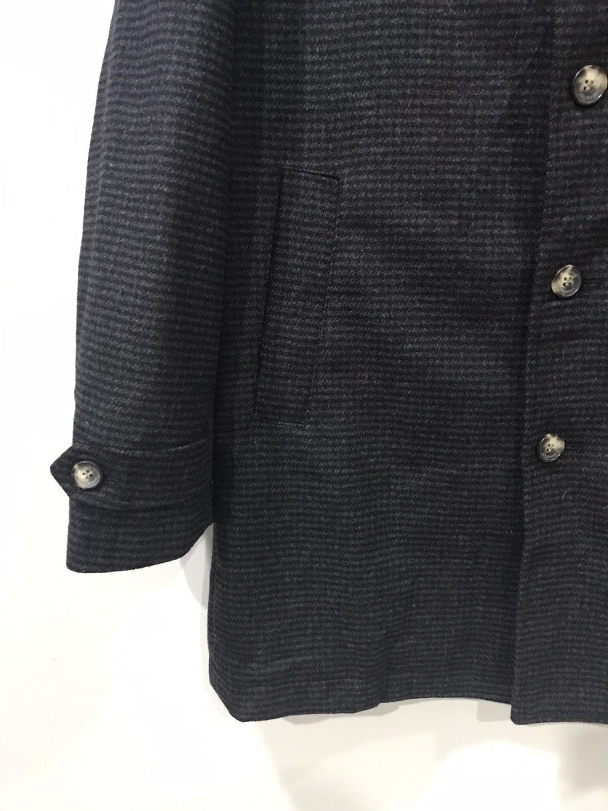 Japanese Brand Journal Standard x Balli S Italian Fabric Prisoner OverCoat Size US M / EU 48-50 / 2 - 6 Thumbnail