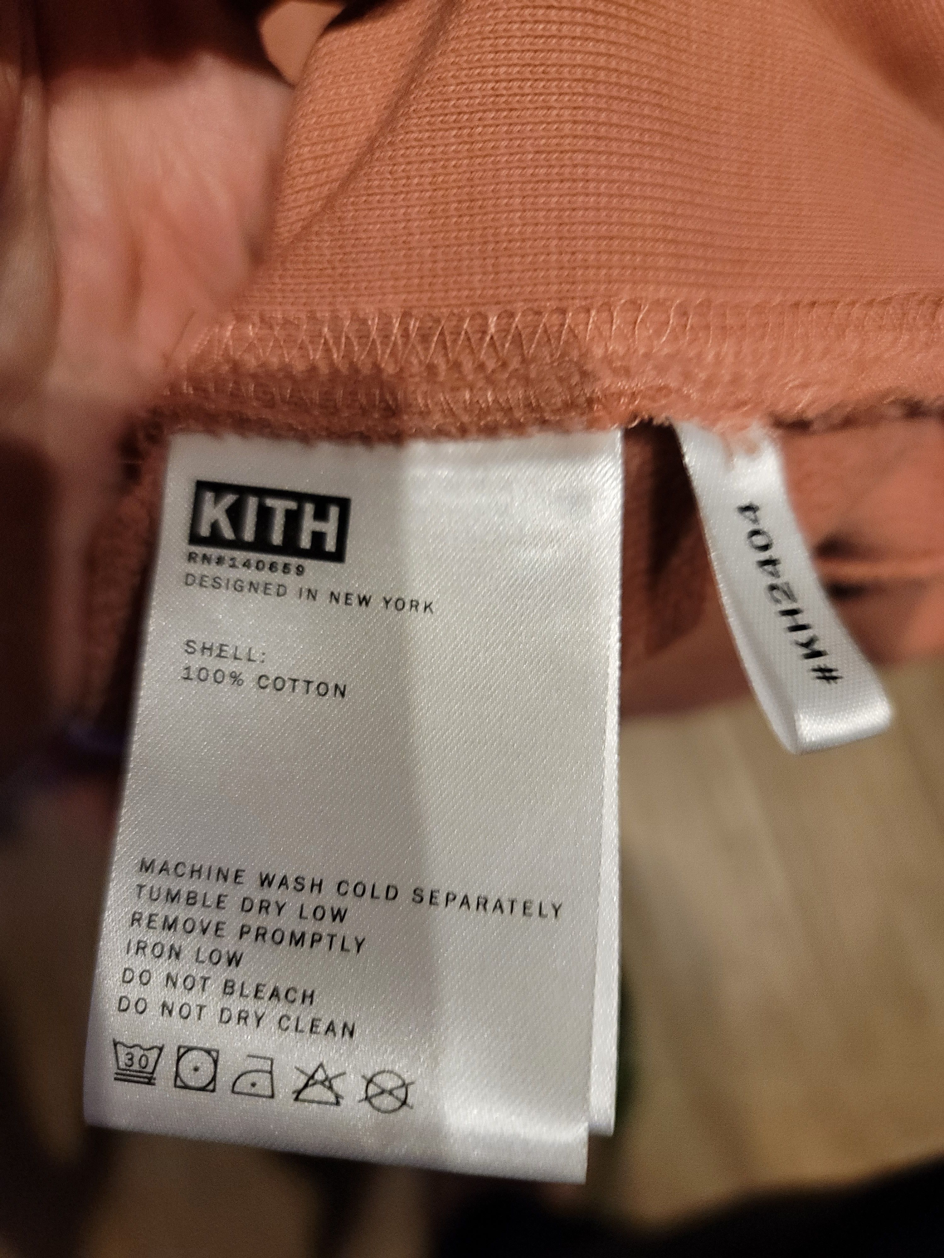 Kith Kith Williams 3 Hoodie Ash Rose | Grailed 