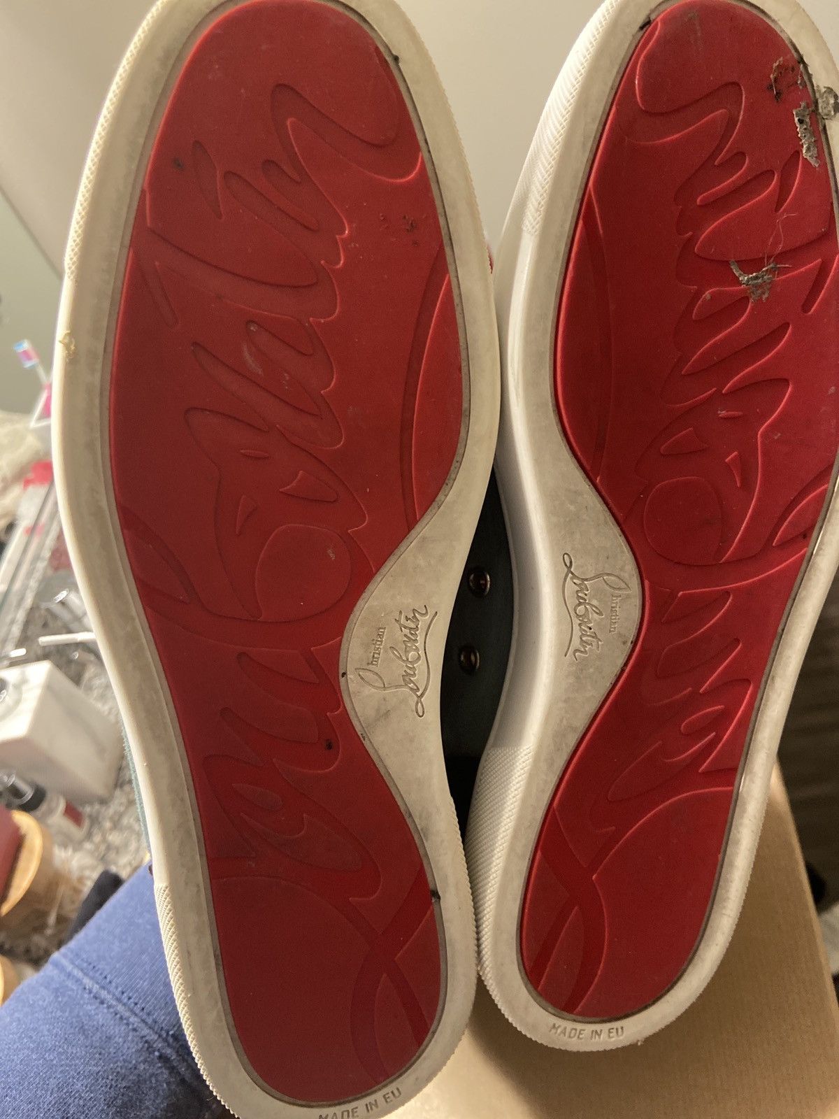 Christian Louboutin Christian Louboutin Sz 42 (9) Worn 3x Size US 9 / EU 42 - 11 Thumbnail