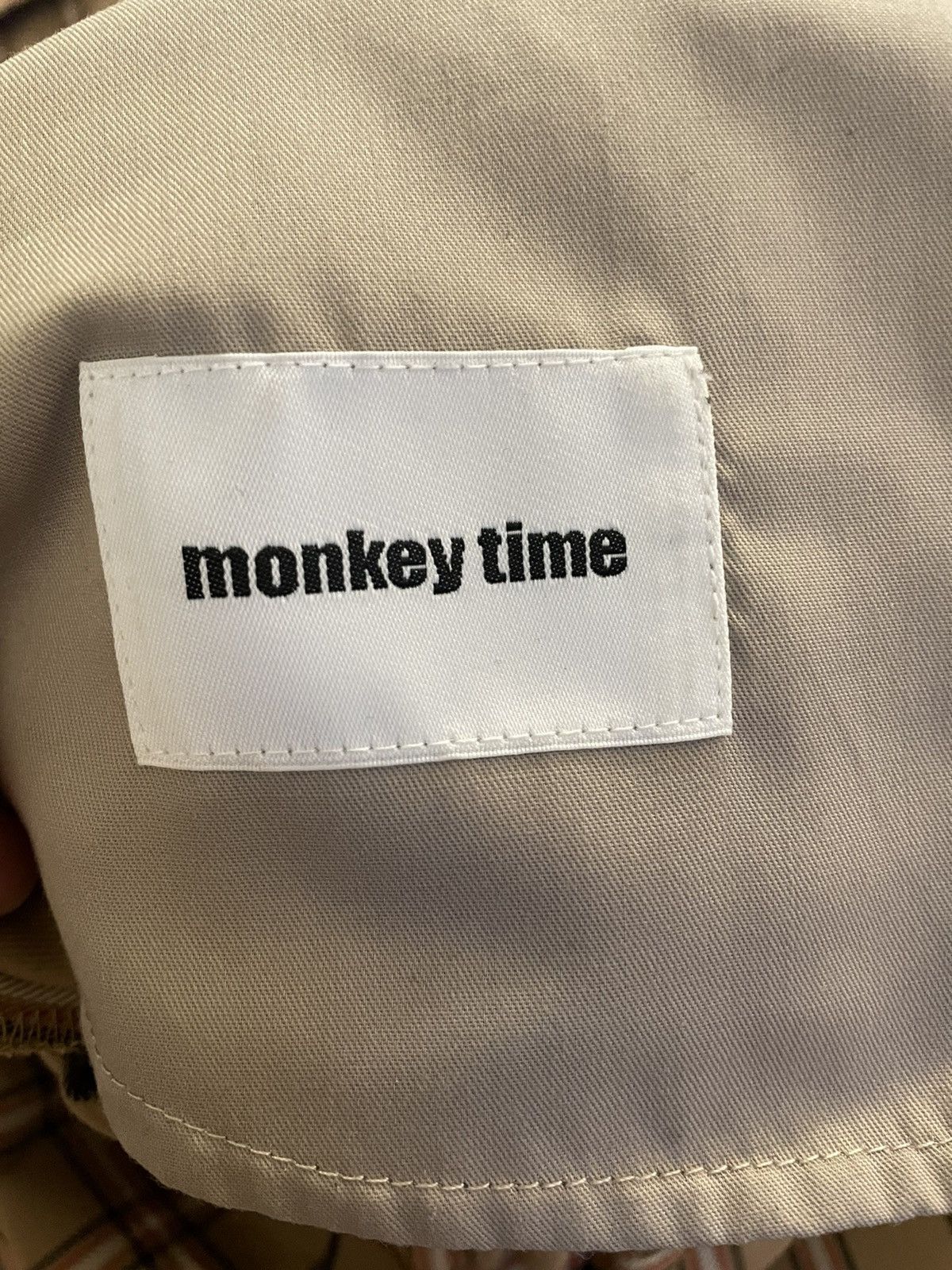 Japanese Brand × monkey time Monkey Time Check Print Trousers Size US 30 / EU 46 - 5 Thumbnail