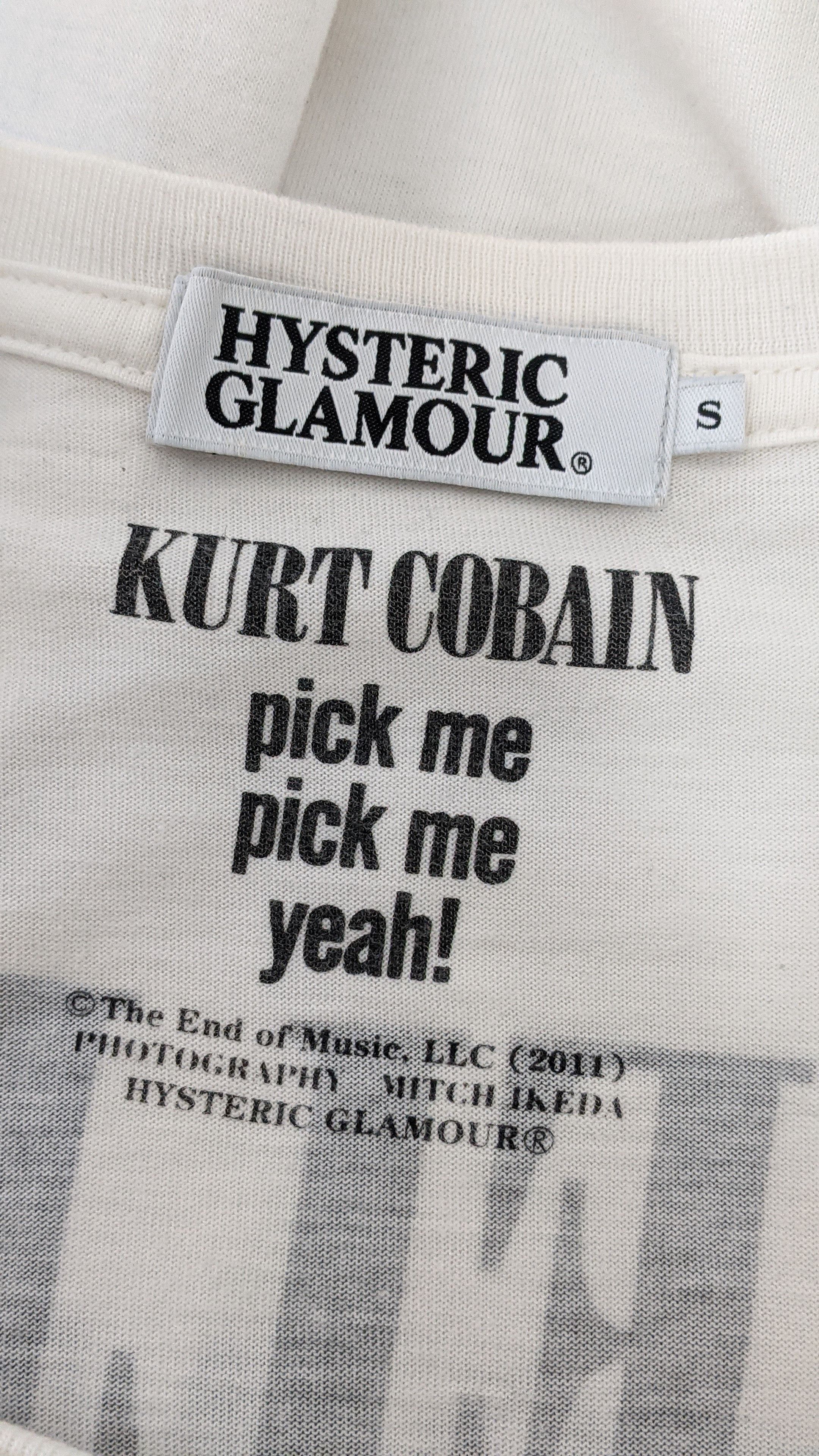 Hysteric Glamour Hysteric Glamour Kurt Cobain Nirvana Shirt Size US S / EU 44-46 / 1 - 3 Thumbnail