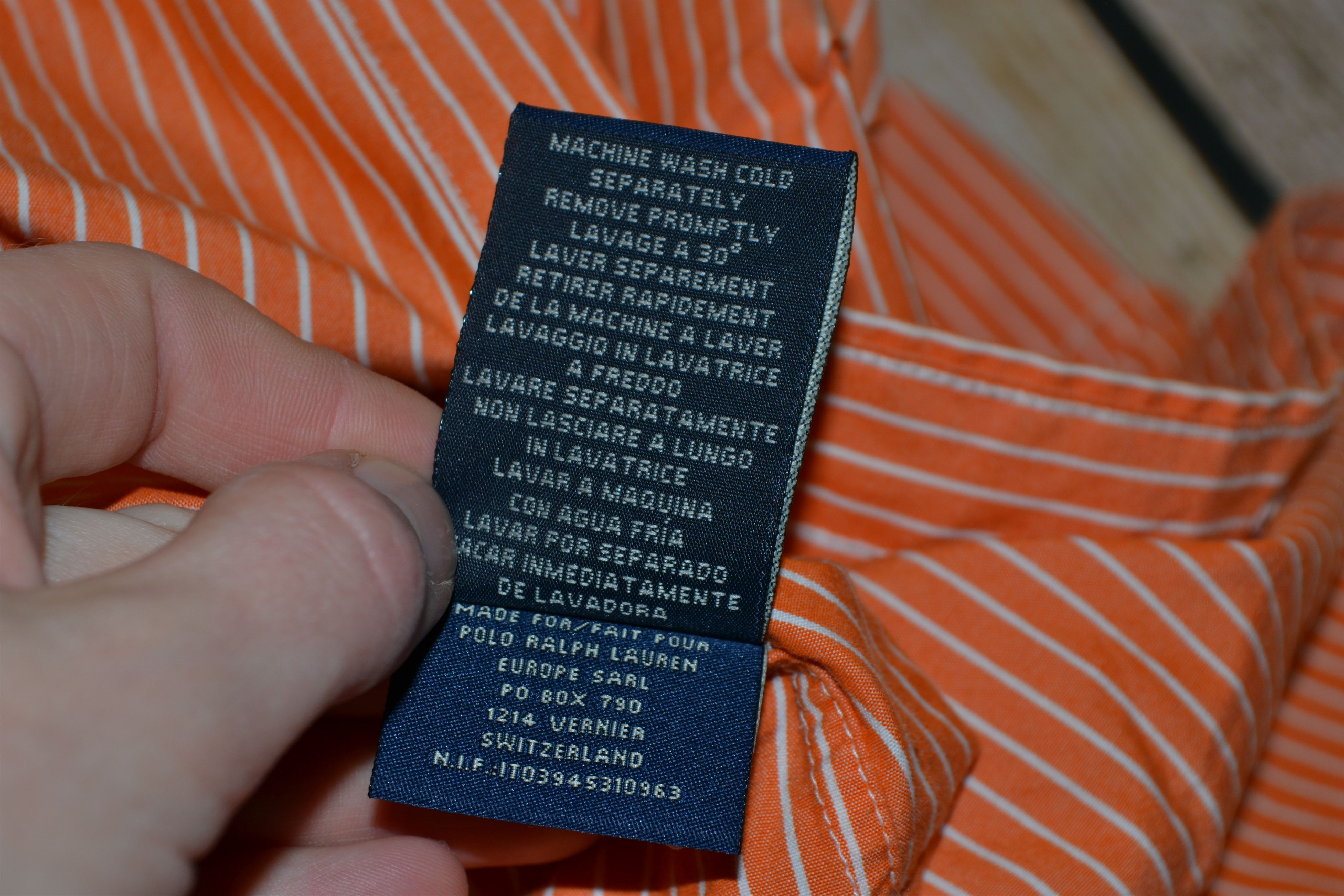 Polo Ralph Lauren RALPH LAUREN Long Sleeve Striped Shirt Top Size L Size US L / EU 52-54 / 3 - 10 Thumbnail