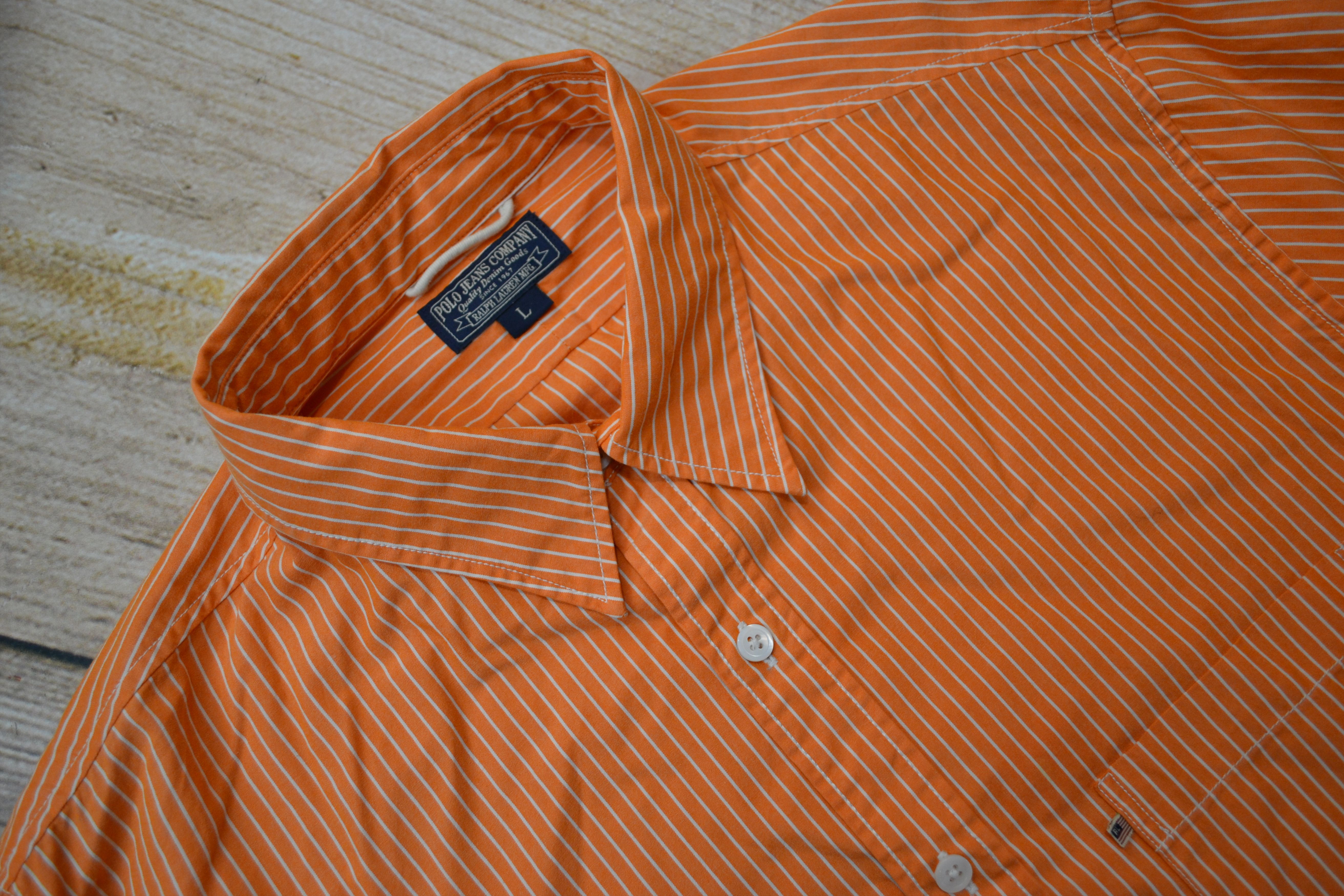 Polo Ralph Lauren RALPH LAUREN Long Sleeve Striped Shirt Top Size L Size US L / EU 52-54 / 3 - 1 Thumbnail