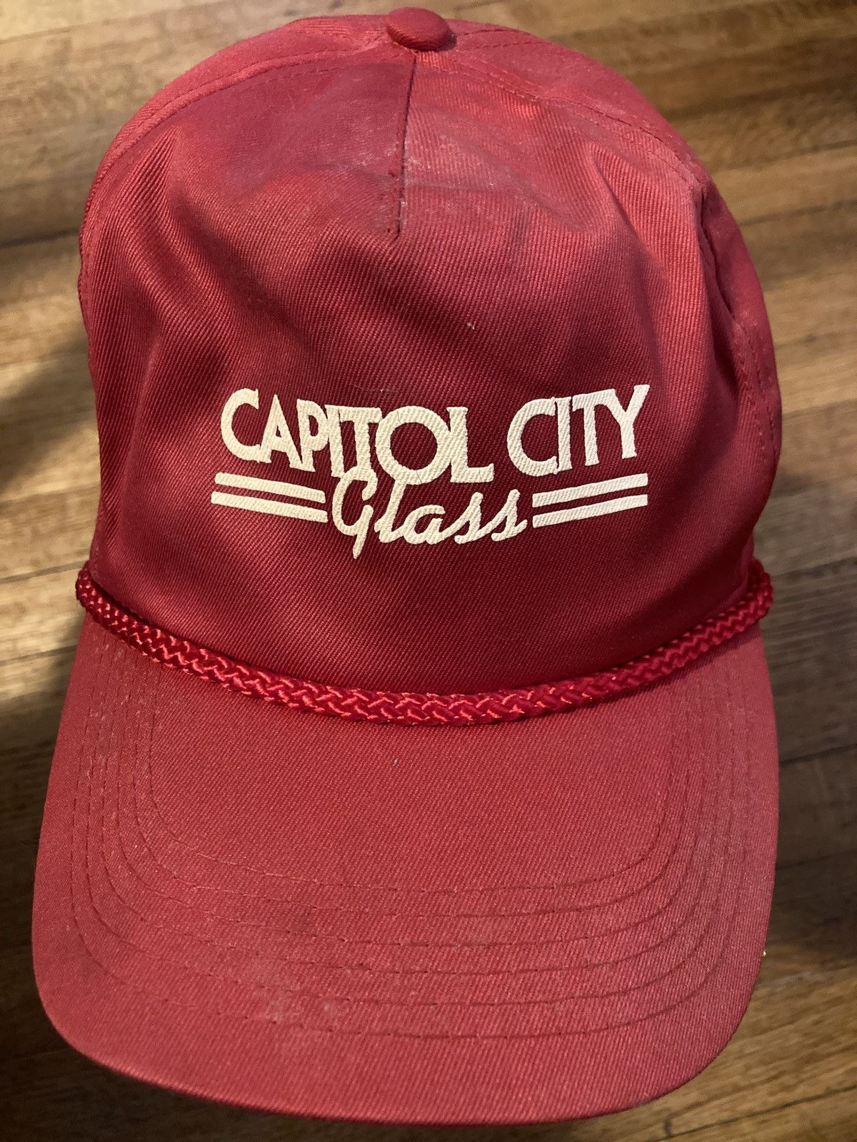 90s Capitol offers Cat Big Patch Trucker Hat