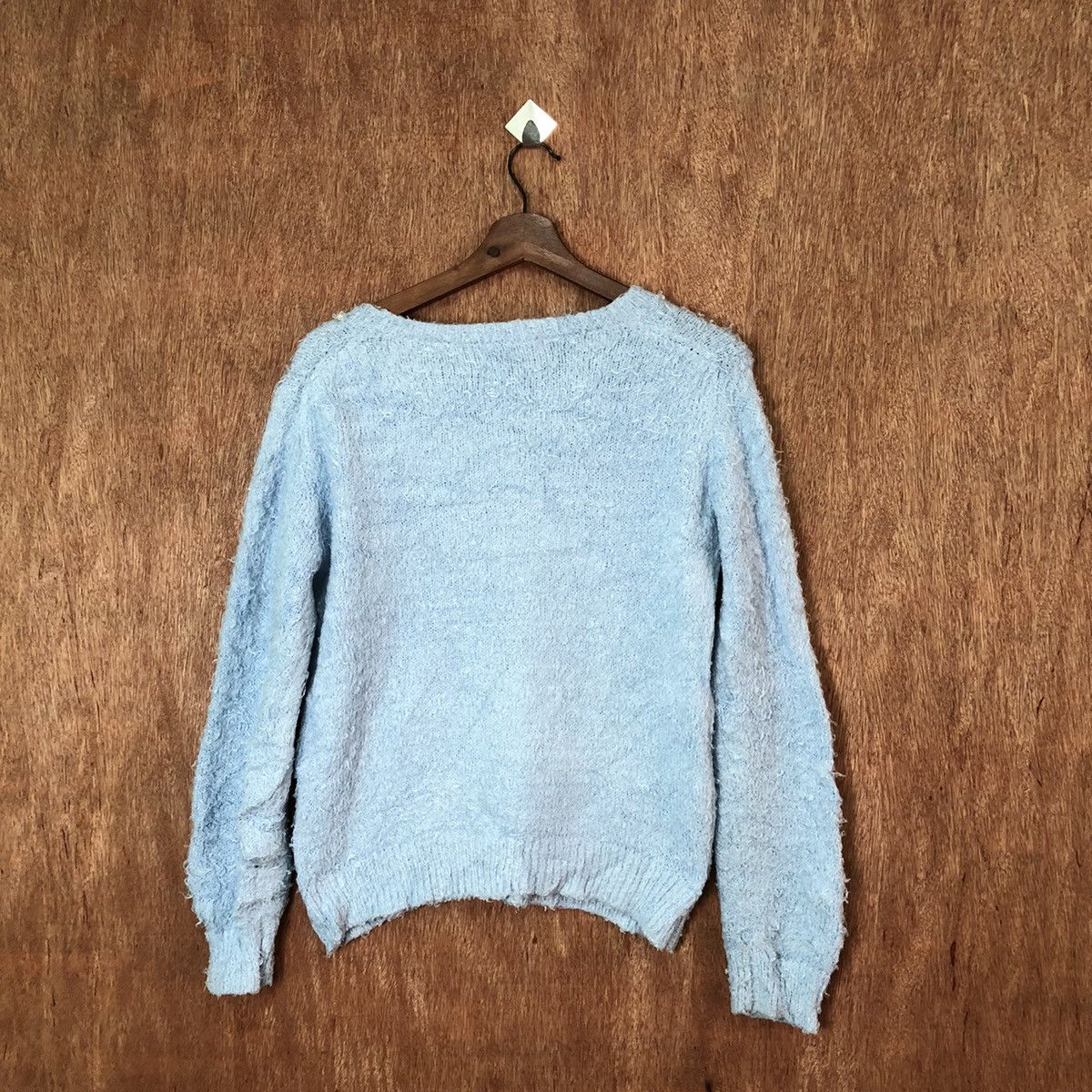 Aran Isles Knitwear Japanese Brand Shagy Shaggy Fur Mohair Knitwear #6431 Size S / US 4 / IT 40 - 6 Thumbnail