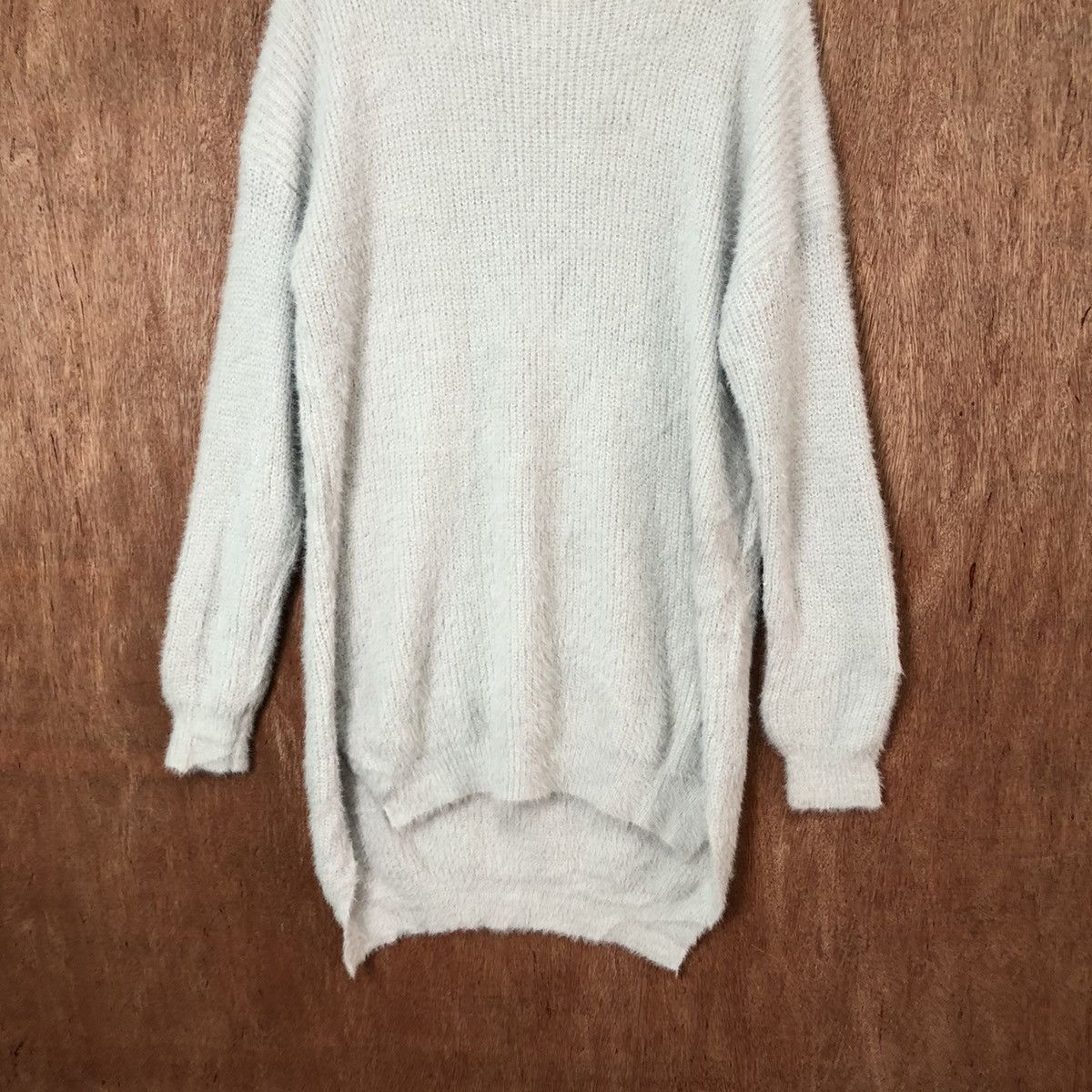 Homespun Knitwear × Japanese Brand Color Long Shag Shaggy Fur Mohair Knitwear #6432 Size US L / EU 52-54 / 3 - 3 Thumbnail