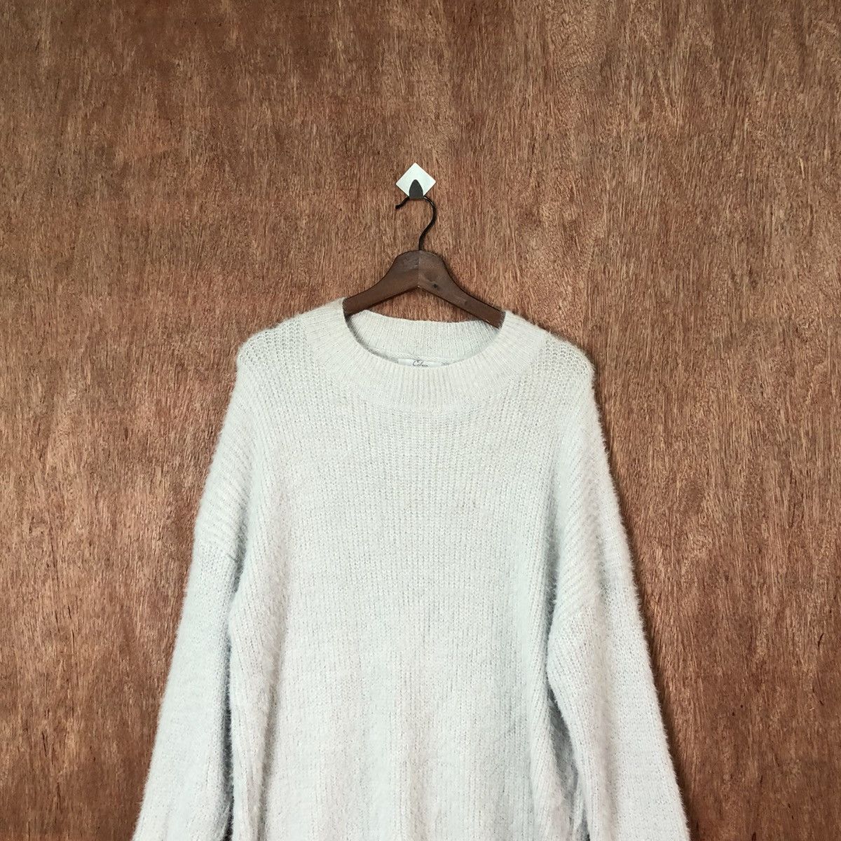 Homespun Knitwear × Japanese Brand Color Long Shag Shaggy Fur Mohair Knitwear #6432 Size US L / EU 52-54 / 3 - 2 Thumbnail