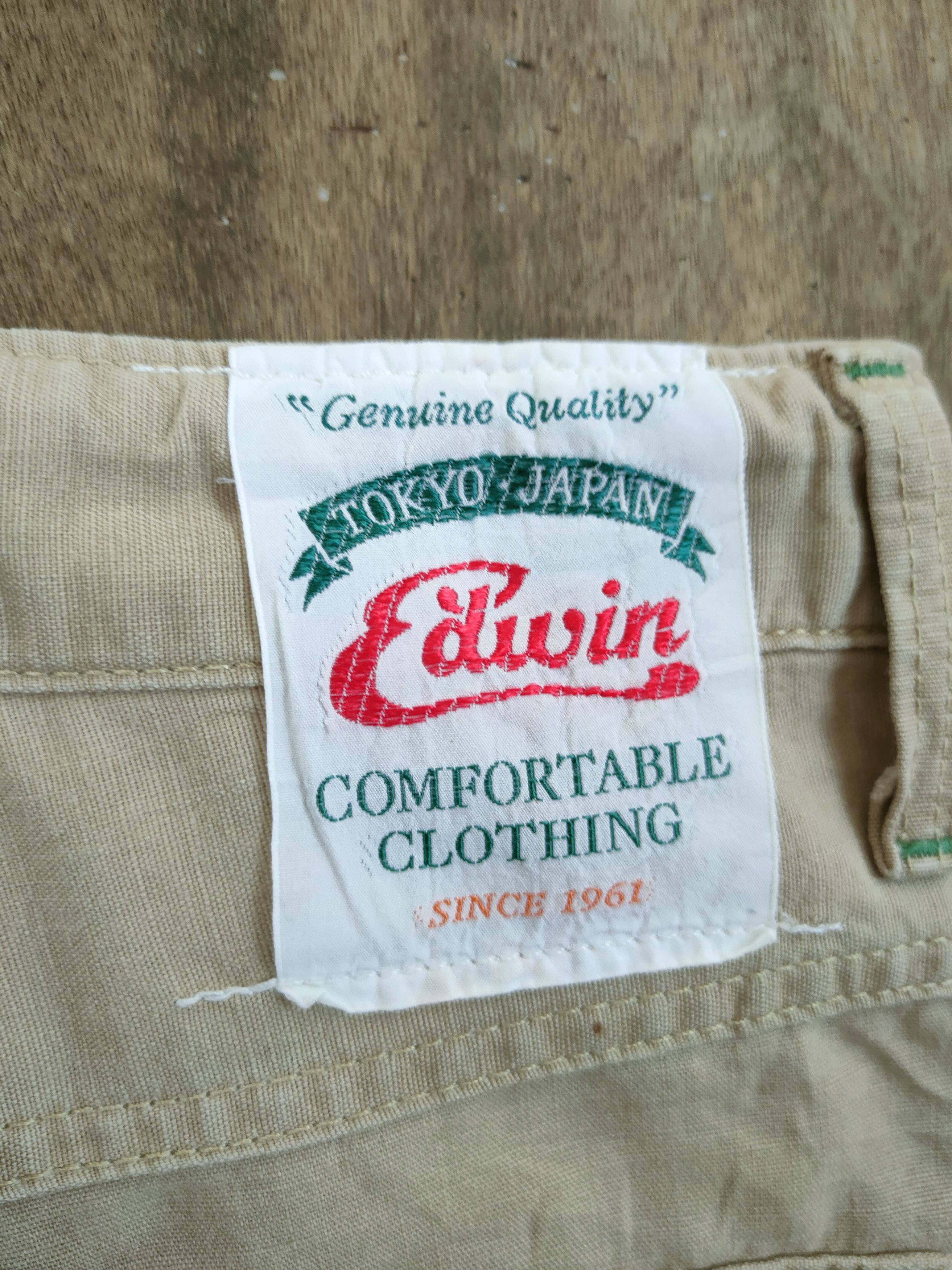 Edwin Edwin vintage japan distressed cargo pants #46-879 Size US 31 - 14 Thumbnail