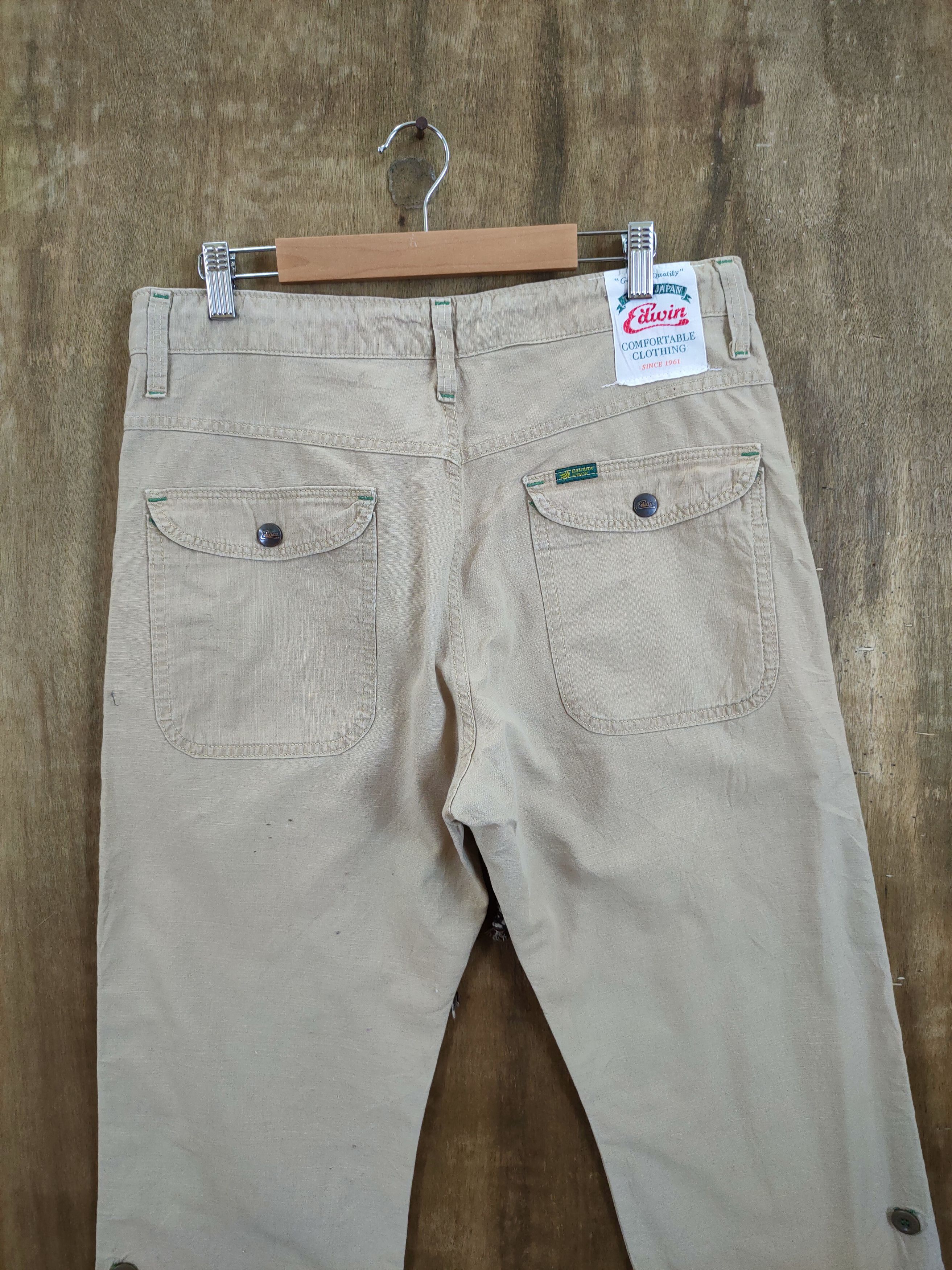 Edwin Edwin vintage japan distressed cargo pants #46-879 Size US 31 - 13 Thumbnail