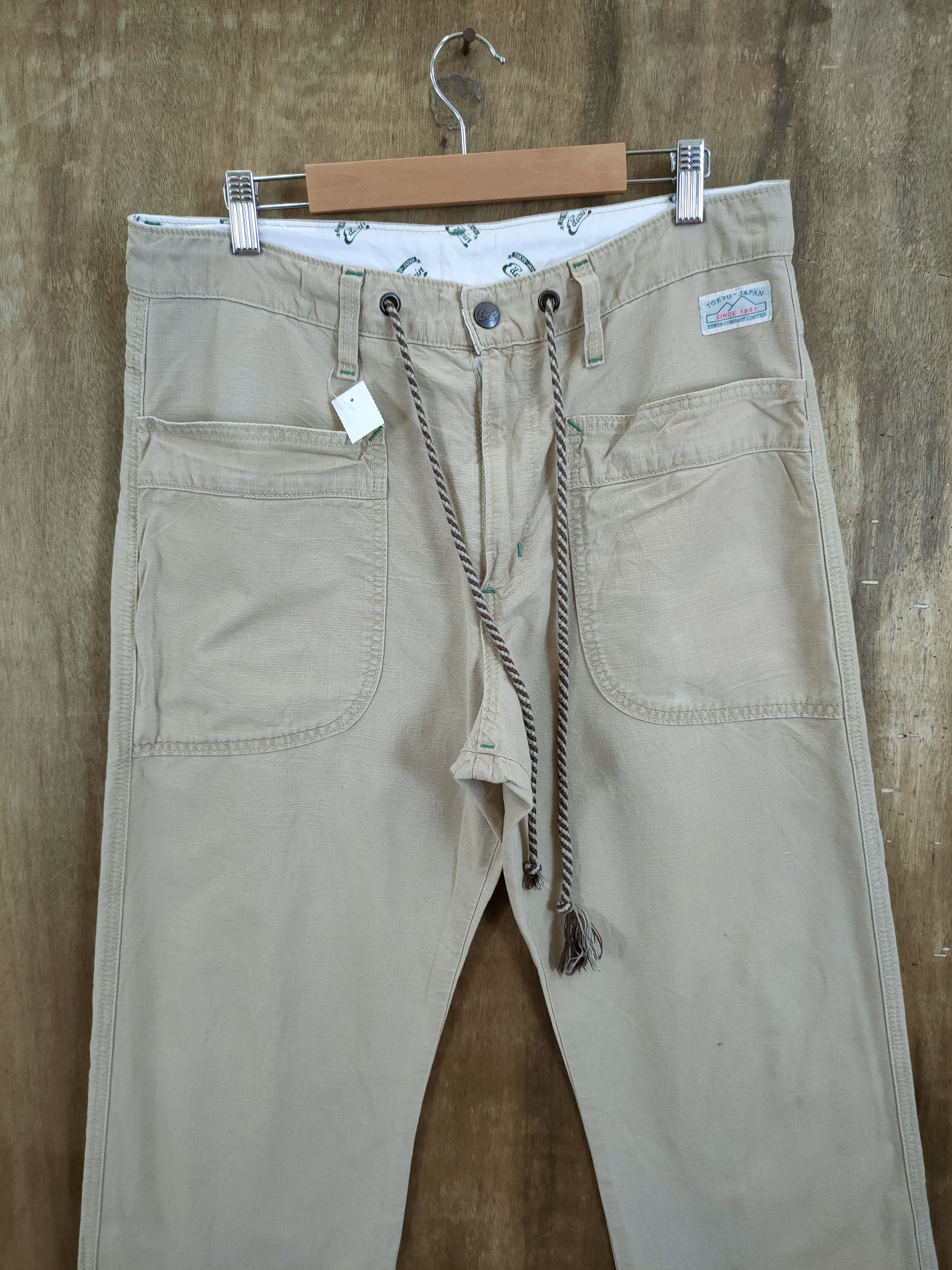 Edwin Edwin vintage japan distressed cargo pants #46-879 Size US 31 - 4 Thumbnail