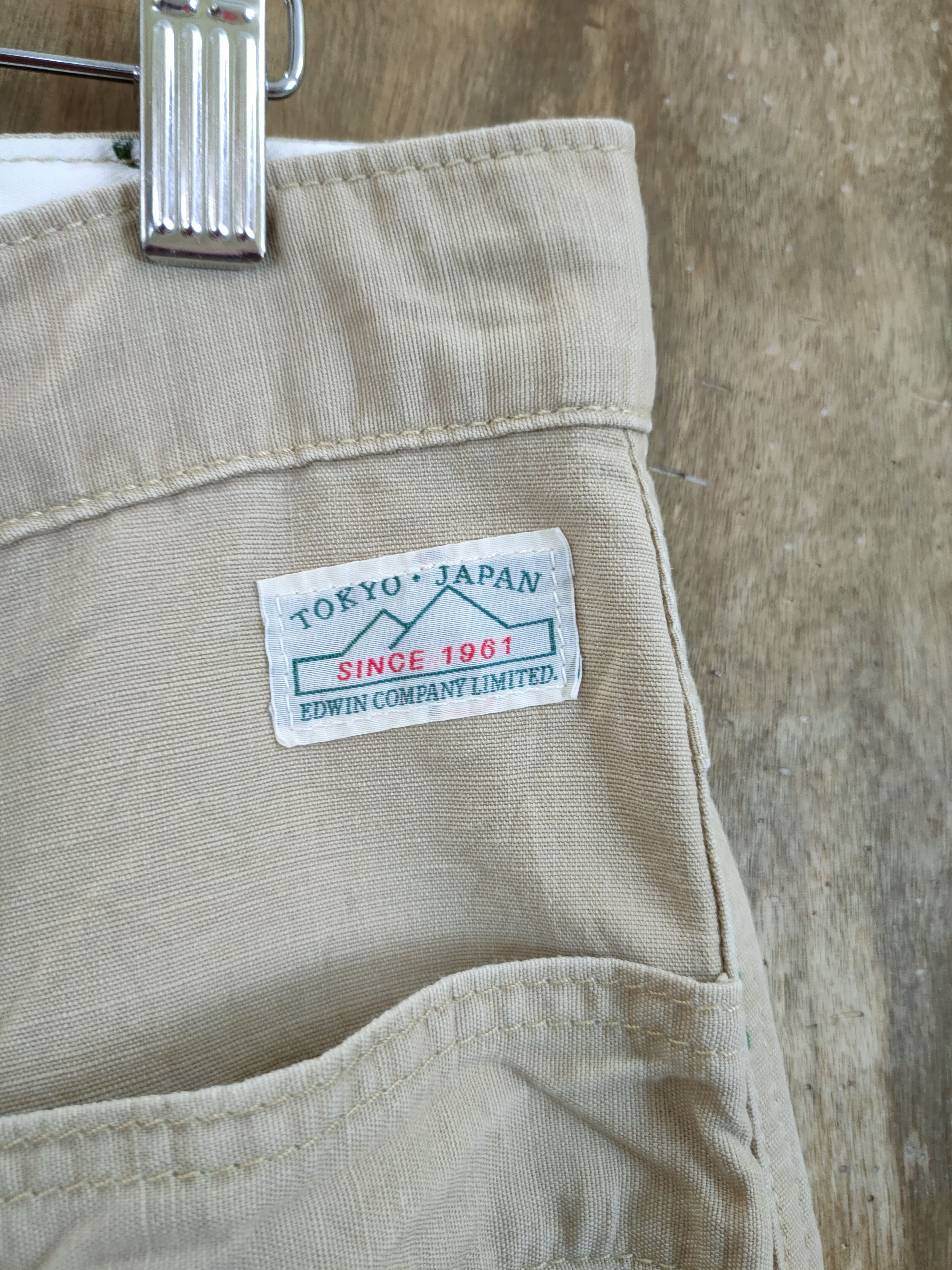 Edwin Edwin vintage japan distressed cargo pants #46-879 Size US 31 - 6 Thumbnail