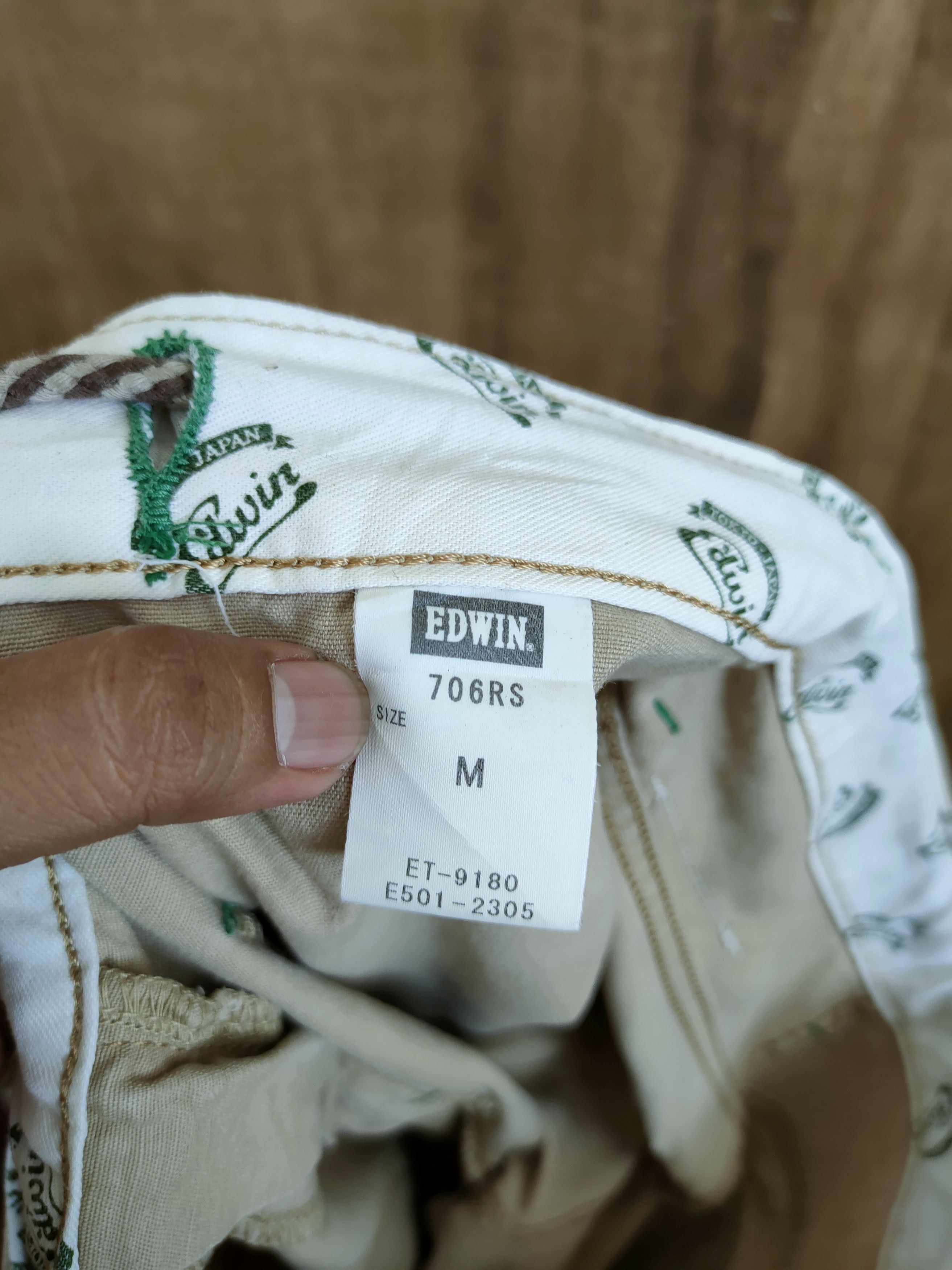 Edwin Edwin vintage japan distressed cargo pants #46-879 Size US 31 - 15 Thumbnail