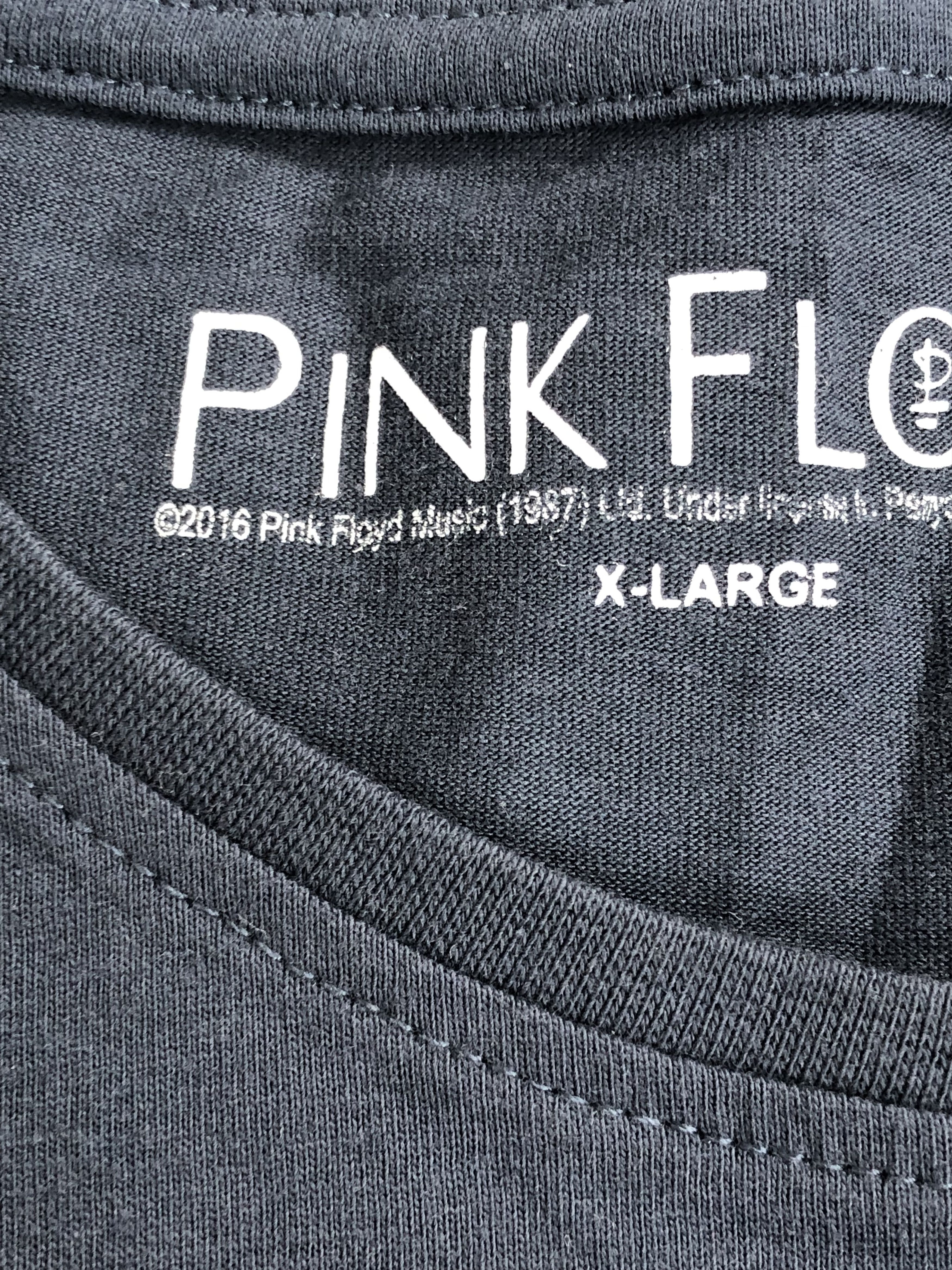 Band Tees Vintage 2016 Pink Floyd (Led Zeppelin AC/DC Deep Purple) Size US L / EU 52-54 / 3 - 8 Thumbnail