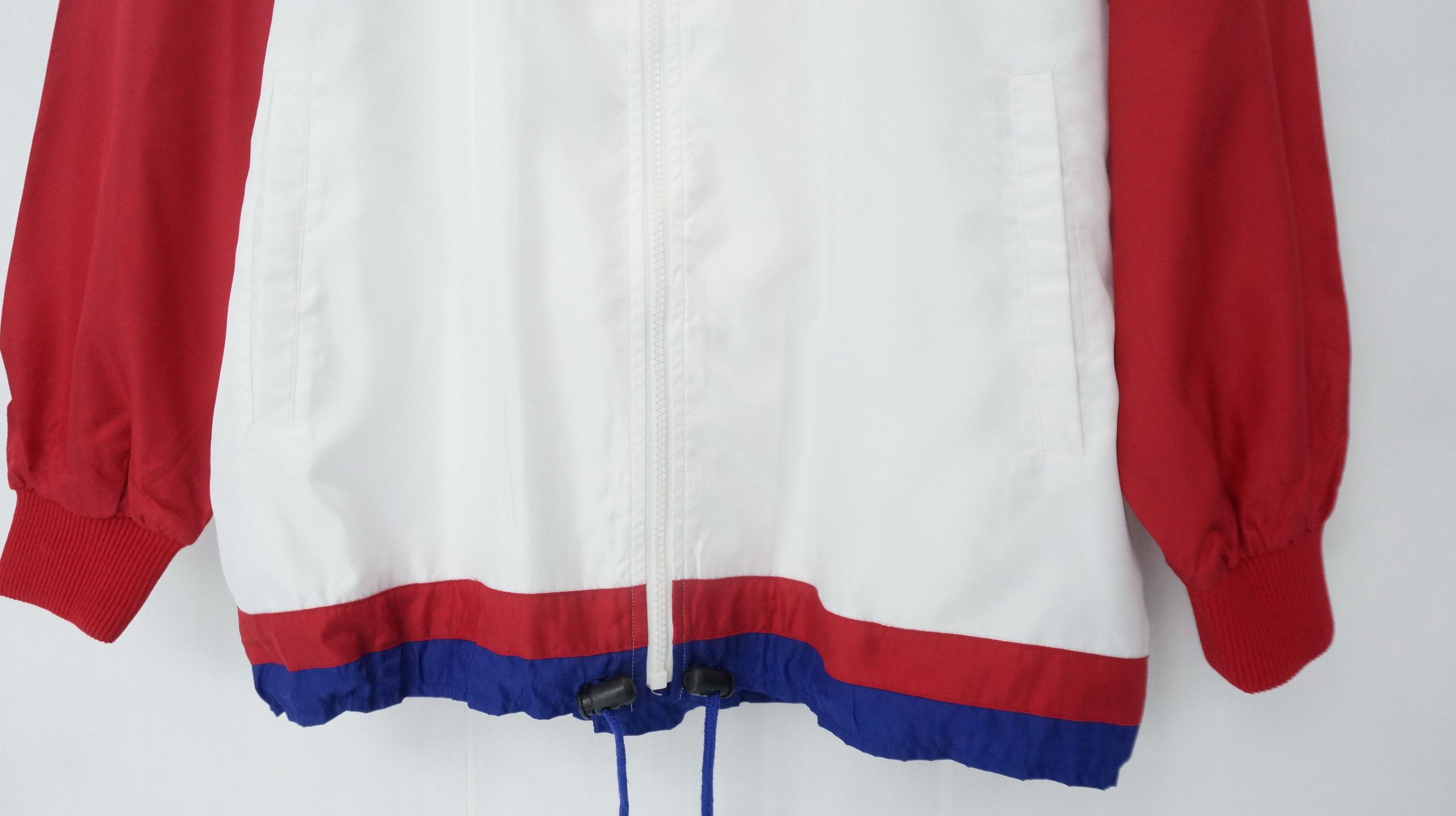 Descente Vintage DESCENTE ARENA Side Tape Big Spellout Hoodie Jacket Size US XL / EU 56 / 4 - 6 Thumbnail