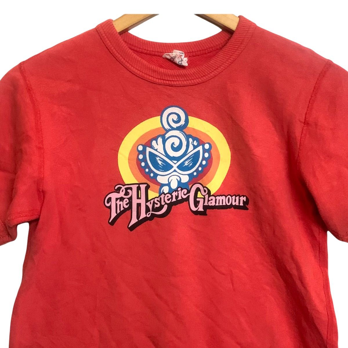 Hysteric Glamour The Hysteric Glamour Short Sleeve Sweatshirt Size US S / EU 44-46 / 1 - 2 Thumbnail