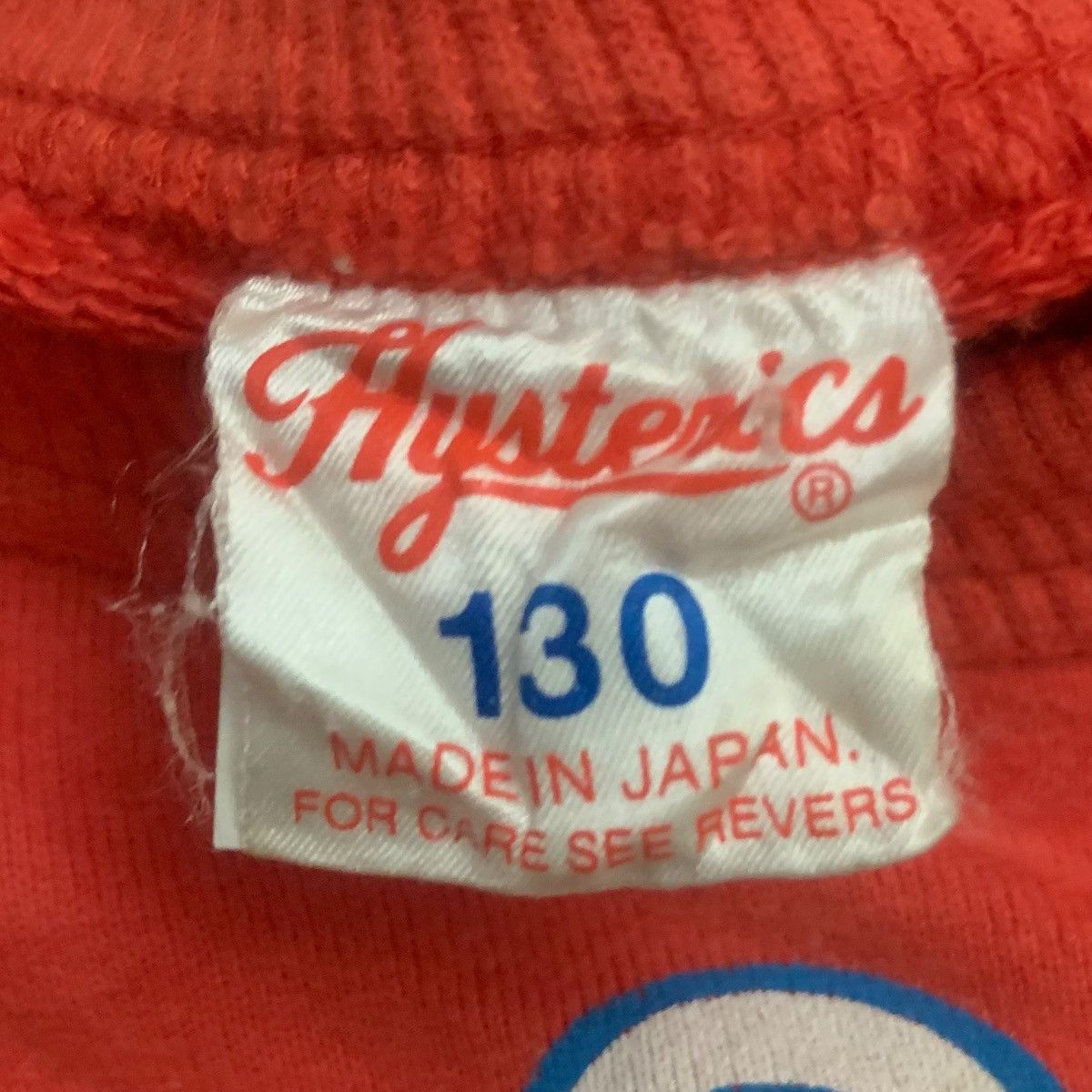 Hysteric Glamour The Hysteric Glamour Short Sleeve Sweatshirt Size US S / EU 44-46 / 1 - 6 Thumbnail