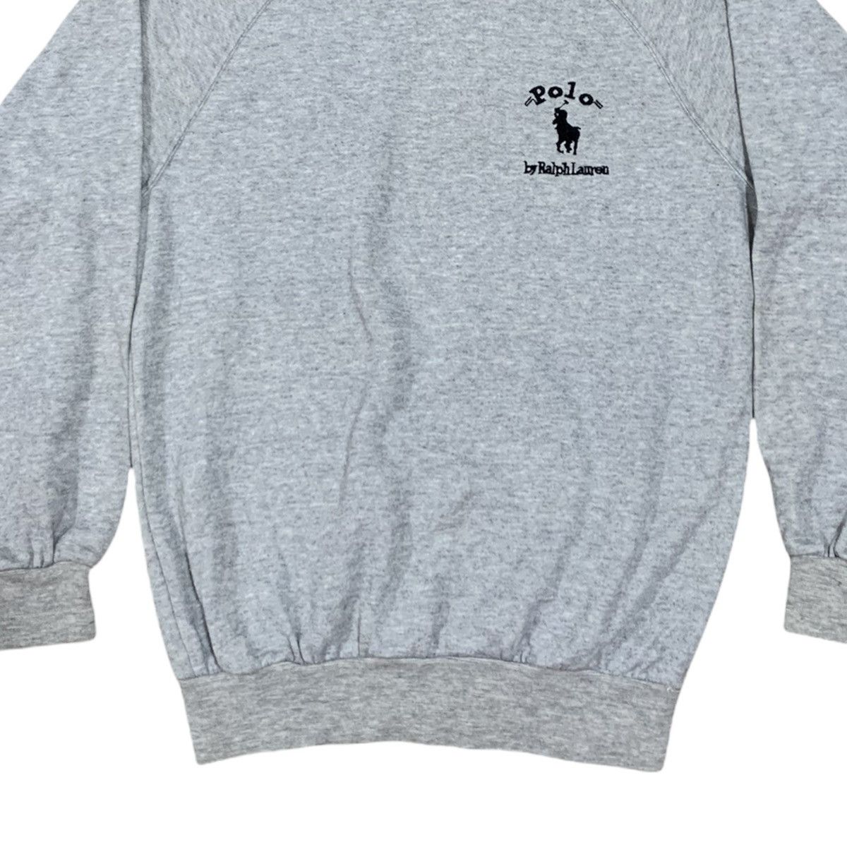 Polo Ralph Lauren Vtg Polo Ralph Lauren Grey Crewneck Sweatshirt Size US S / EU 44-46 / 1 - 3 Thumbnail