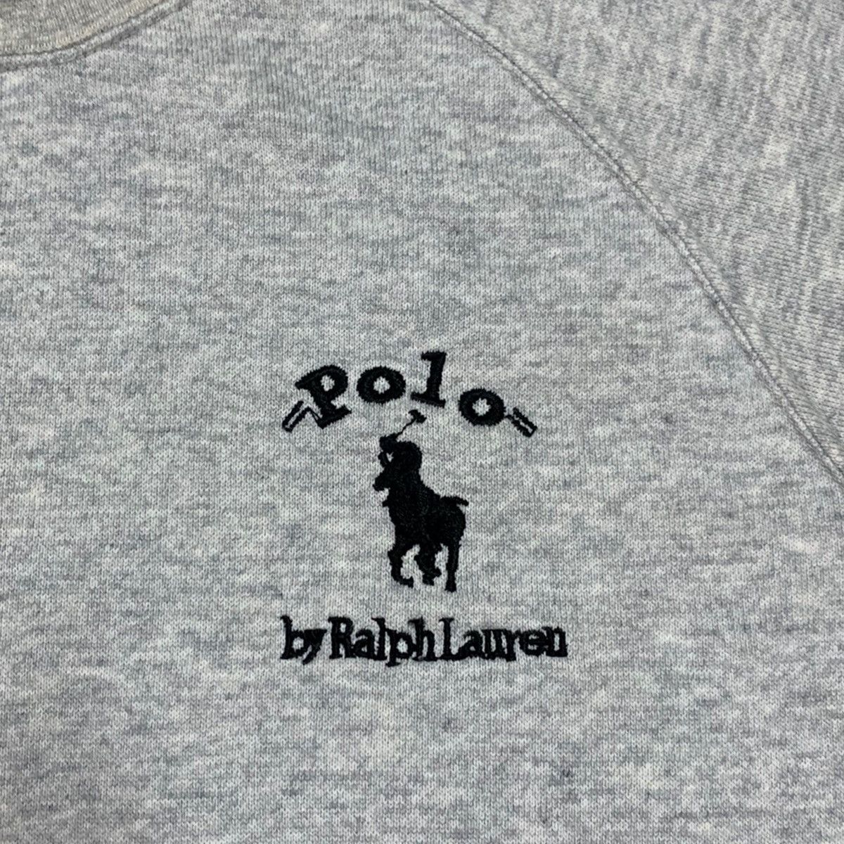 Polo Ralph Lauren Vtg Polo Ralph Lauren Grey Crewneck Sweatshirt Size US S / EU 44-46 / 1 - 6 Thumbnail
