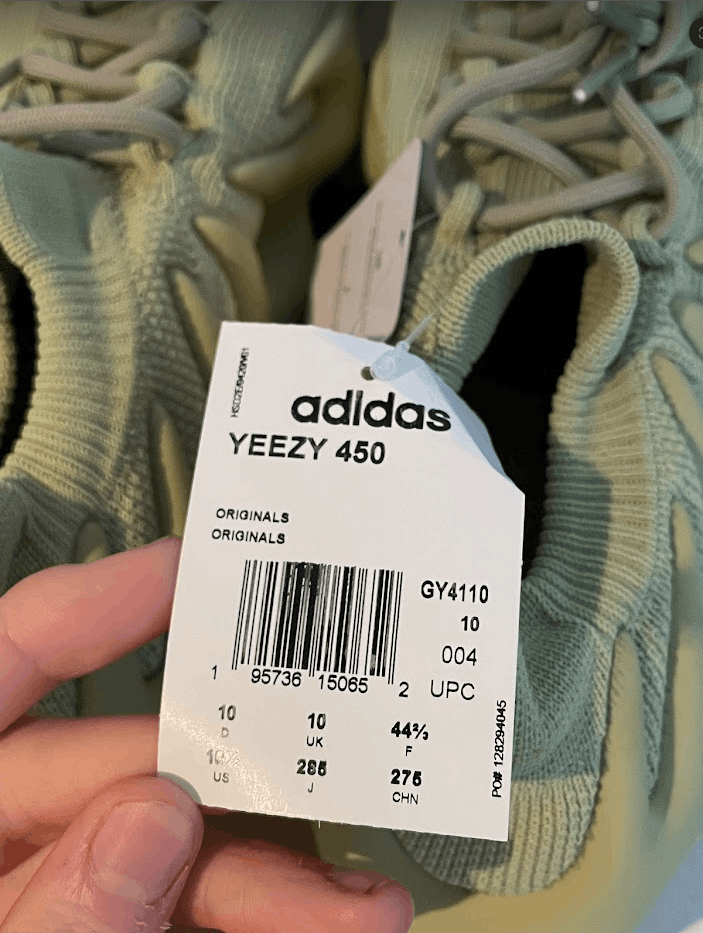 Adidas × Kanye West Yeezy 450 Resin Size US 10.5 / EU 43-44 - 6 Thumbnail