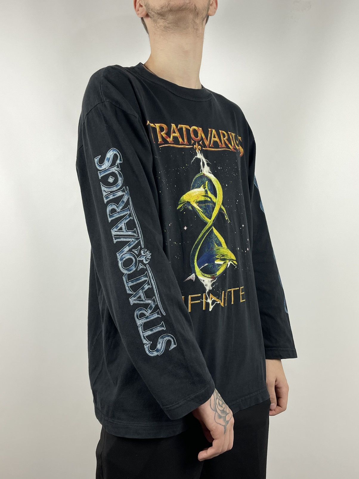 Vintage Stratovarius Infinite Band Long Sleeve Shirt