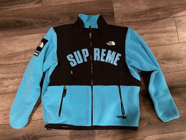 Supreme The North Face Arc Logo Denali Fleece Jacket Black Men's - SS19 - US