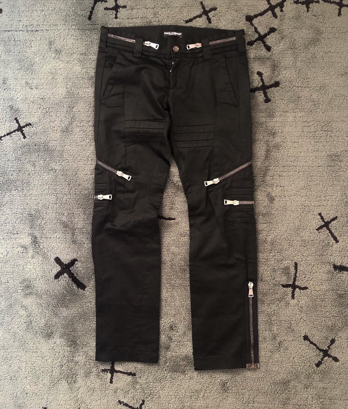 Dolce & Gabbana Dolce Gabbana Fall 2003 Aviator Pants Size US 31 - 1 Thumbnail