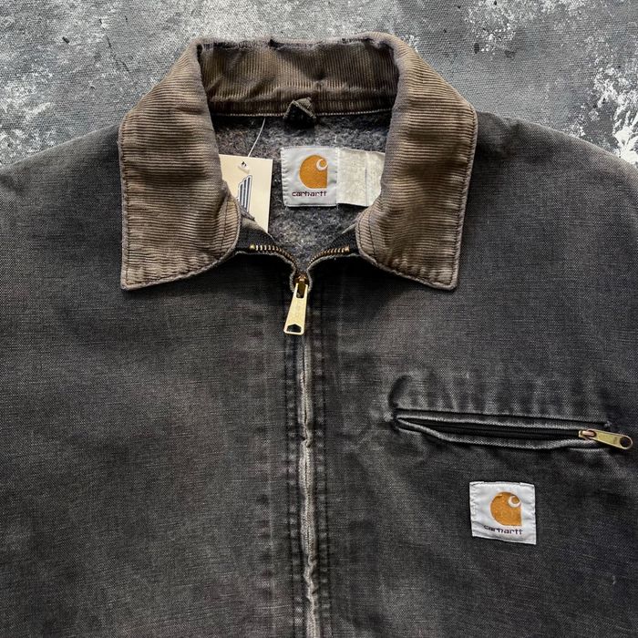 Vintage Vintage 90s Carhartt J97 Detroit Jacket Blanket Lined | Grailed